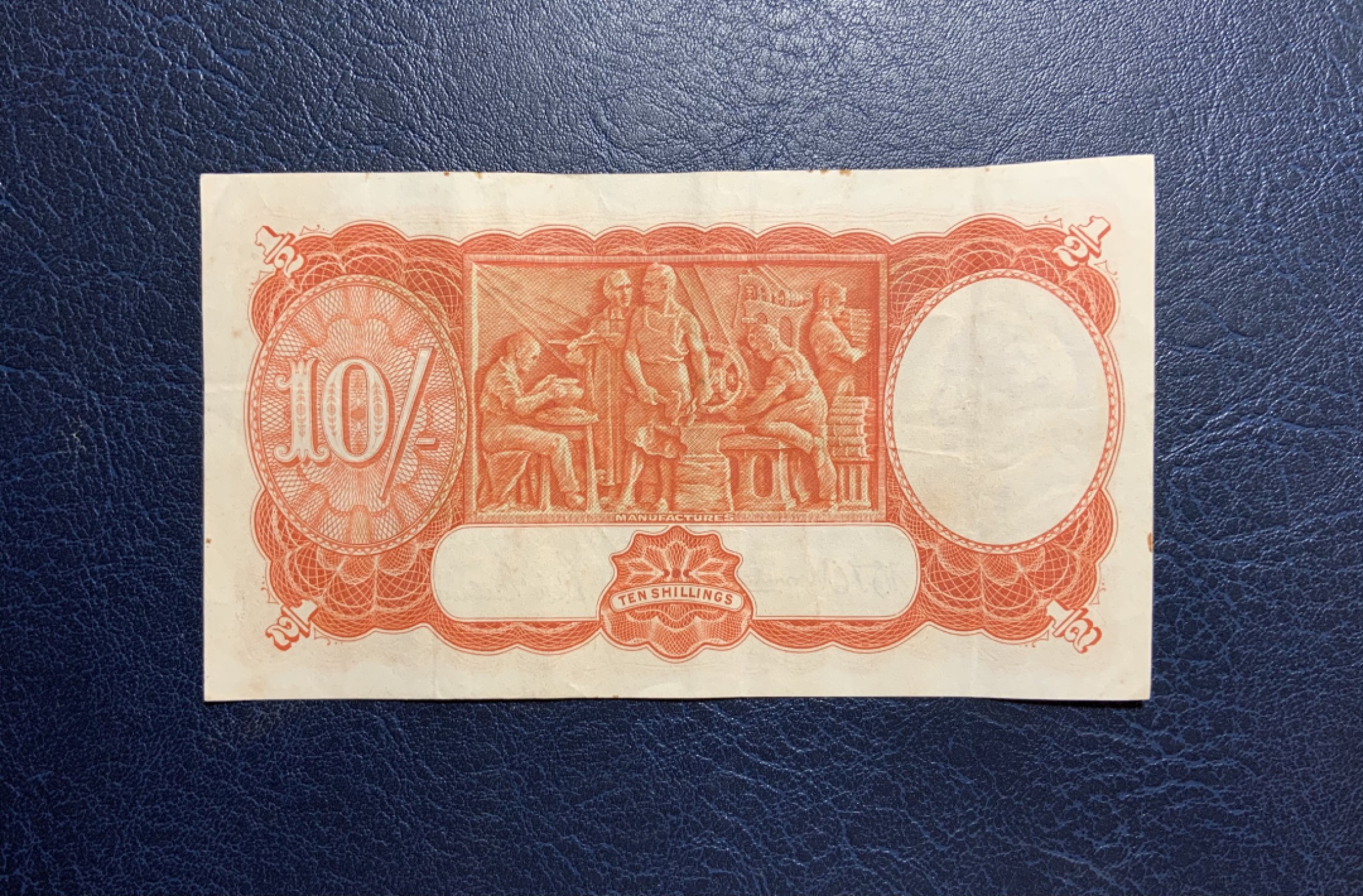 收藏联盟Quantum Auction 第256期拍卖  澳大利亚1939-52年10先令 非全新 品相如图 乔治六世国王