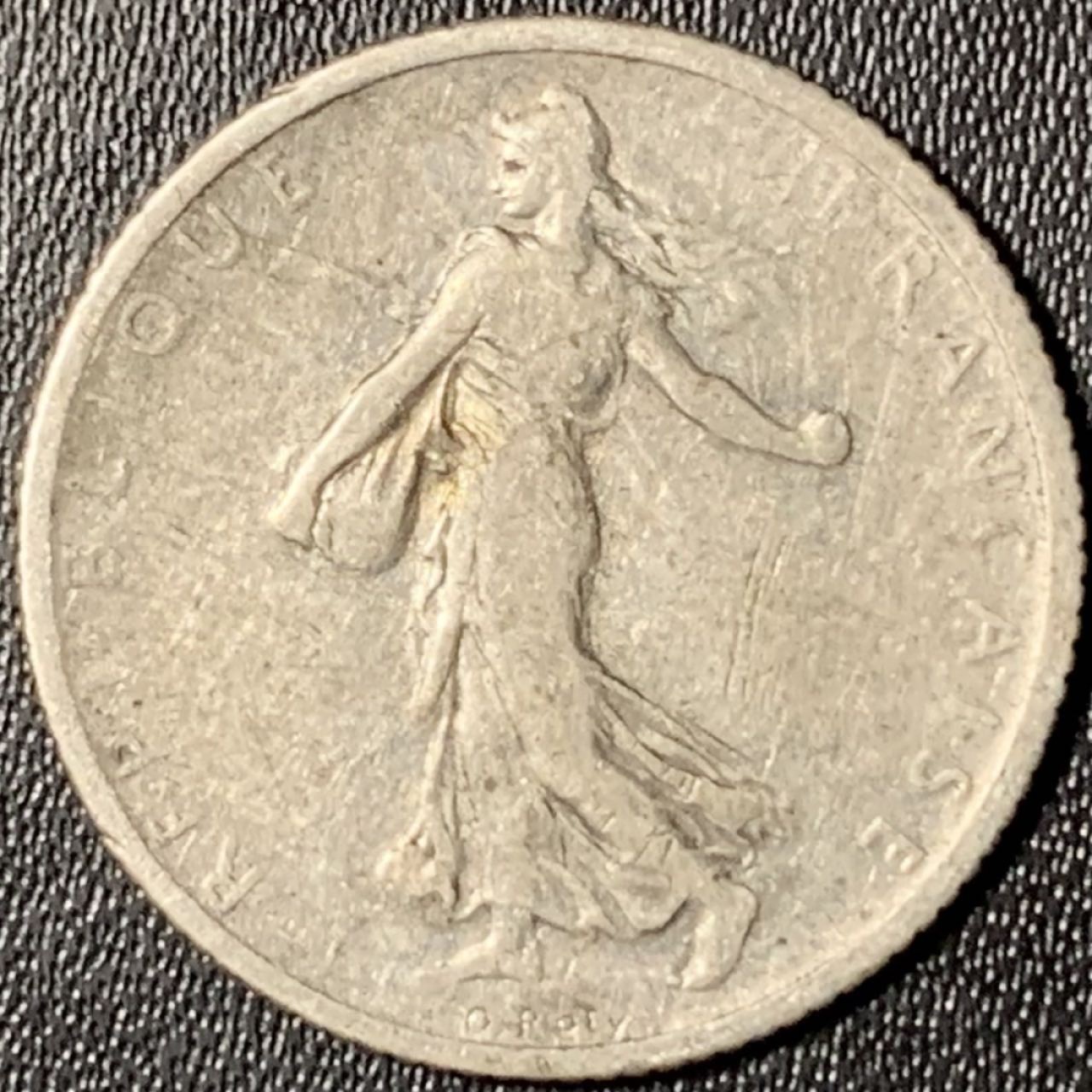 紫瑗钱币——第268期拍卖 法国 1899年 播种女神 1法郎 5克 0.835银