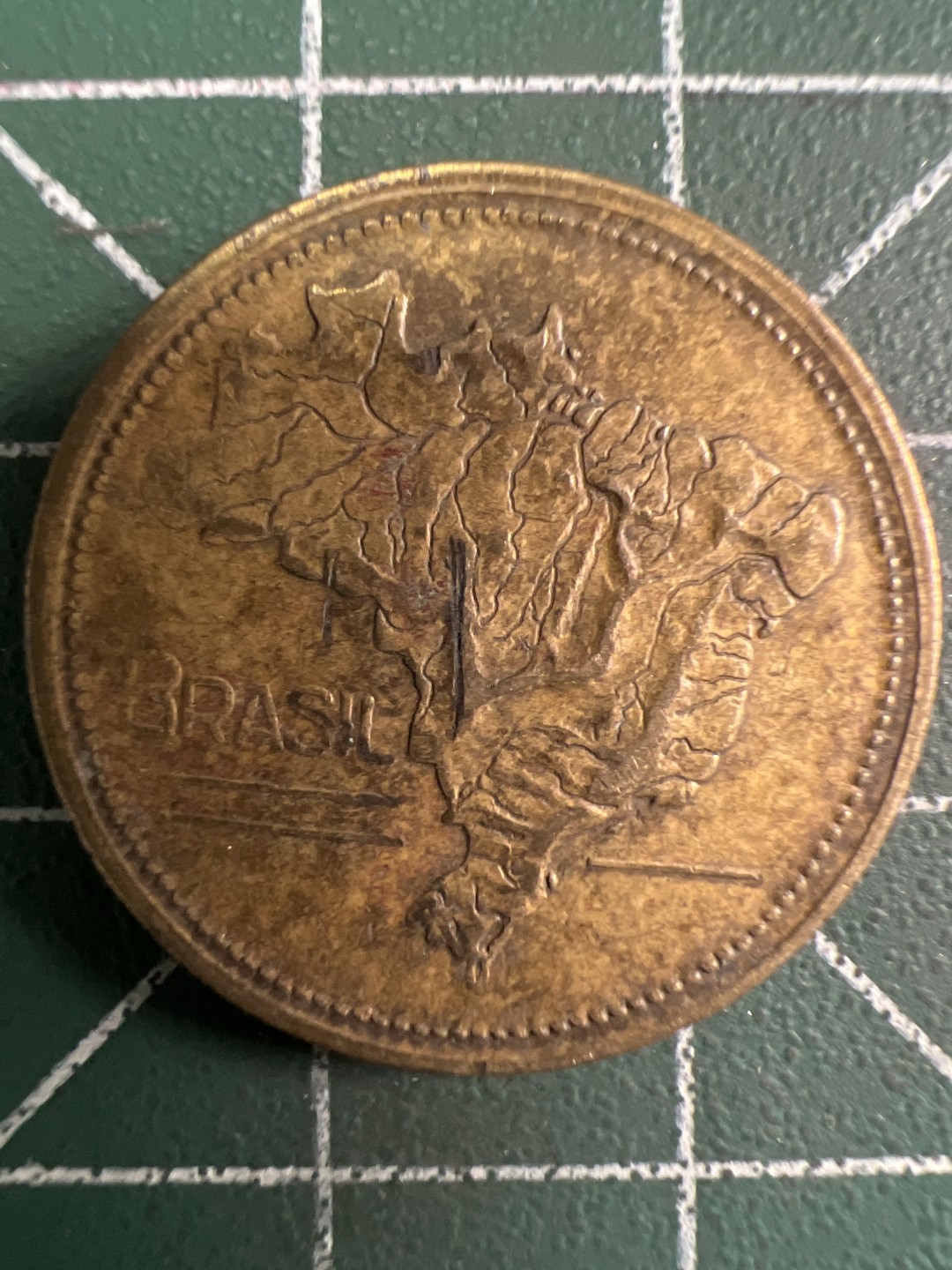 泡泡堂微拍第144幕硬币捡漏可累计专场👿👿，累计满二十元包邮，接受代拍业务 巴西1克鲁塞罗