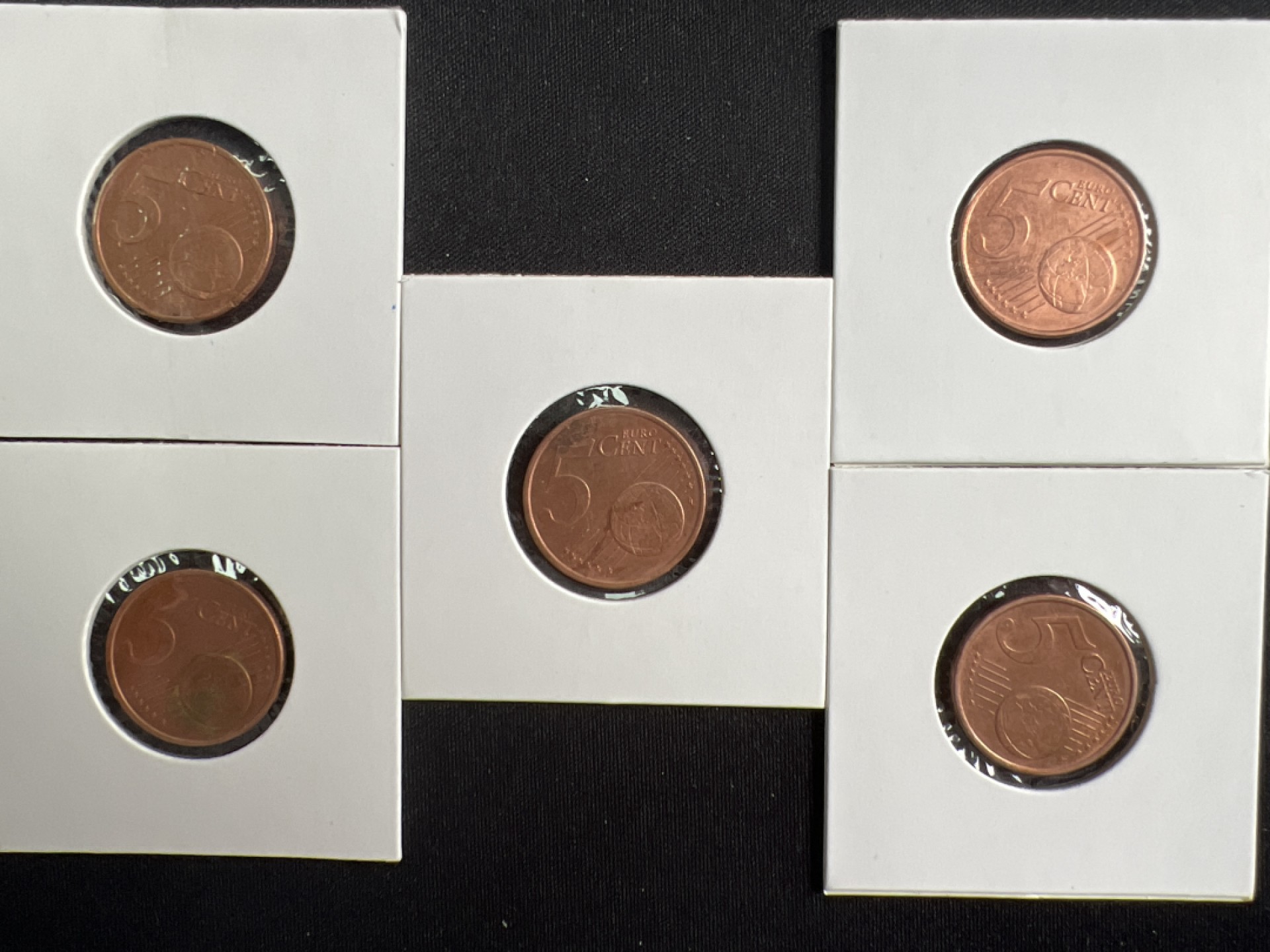 泡泡堂微拍第145幕硬币捡漏可累计专场👿👿，累计满二十元包邮，接受代拍业务 德国2005年五枚