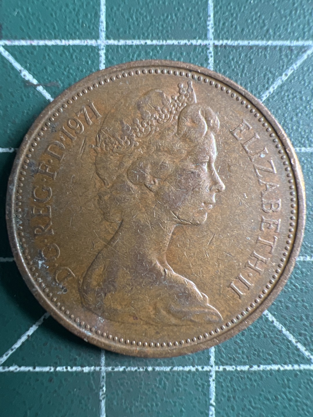 泡泡堂第306期  世界硬币 （无押金，捡漏，全场20包邮，偏远地区除外，接收代拍业务） 英国2便士