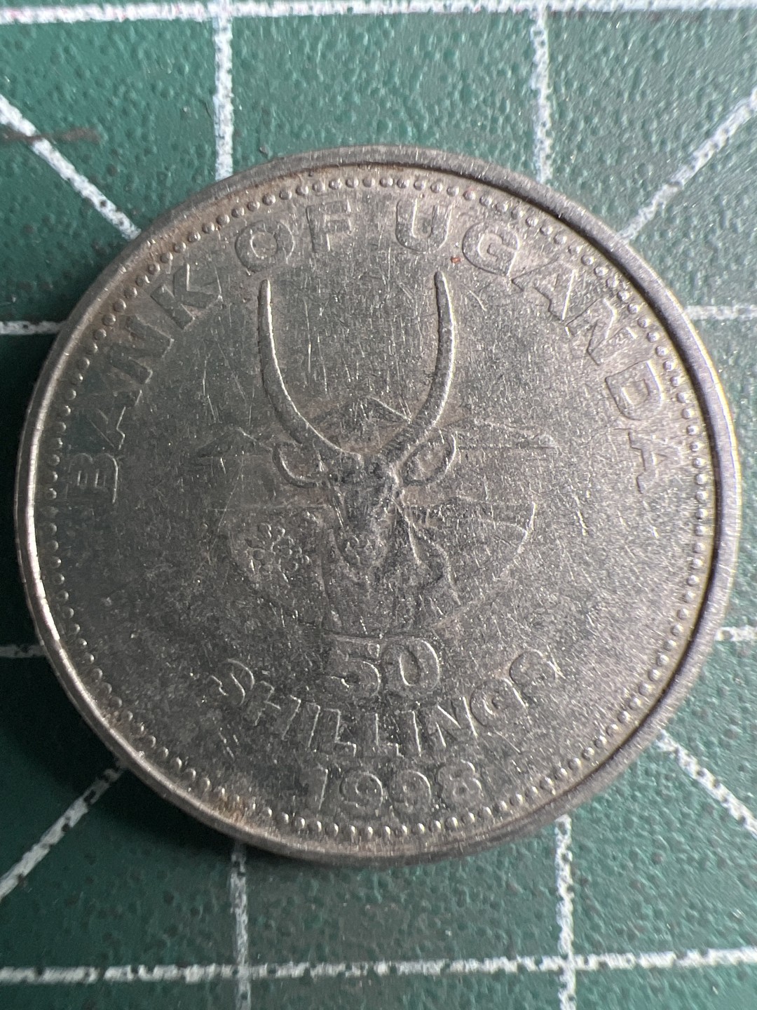 泡泡堂第306期  世界硬币 （无押金，捡漏，全场20包邮，偏远地区除外，接收代拍业务） 乌干达50先令