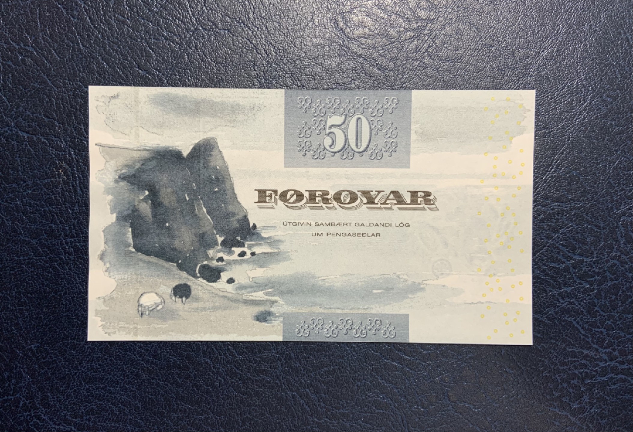 收藏联盟Quantum Auction 第257期拍卖  法罗群岛2003年50克朗 品相全新UNC 初版细线