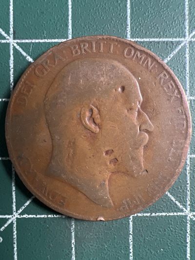 泡泡堂微拍第148幕硬币捡漏可累计专场👿👿，累计满二十元包邮，接受代拍业务 - 爱德华七世1907年一便士