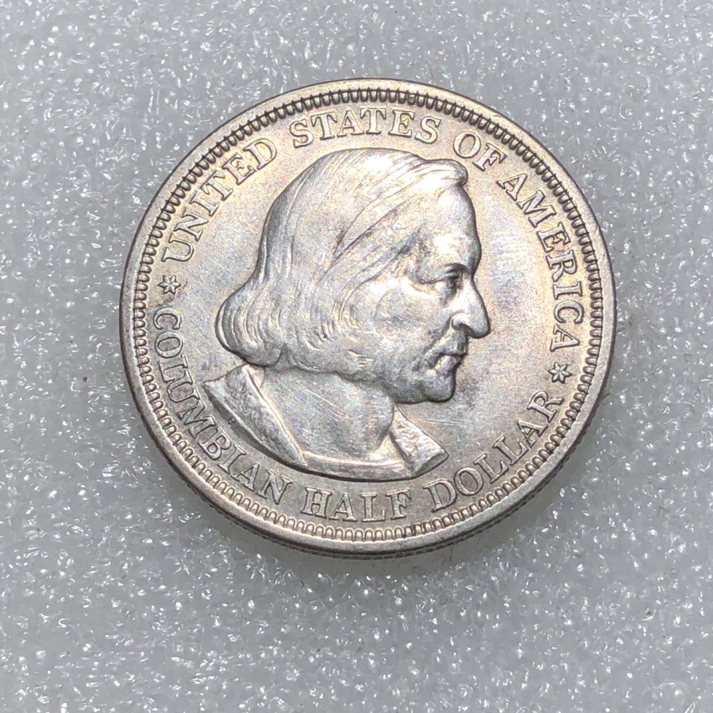 环球钱币第003场 1893年90%银哥伦布美国半圆银币