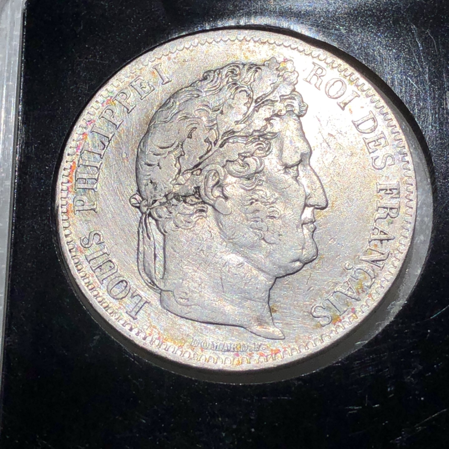 环球钱币第003场 90%银路易·菲利普一世5法郎银币