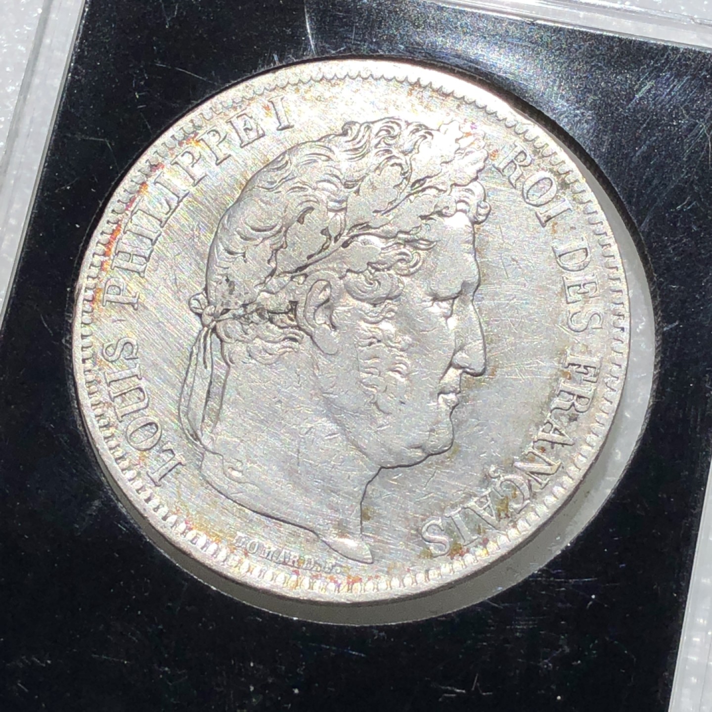 环球钱币第003场 90%银路易·菲利普一世5法郎银币