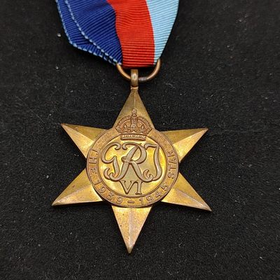 全场0元起拍 第54期 咸鱼国勋章拍卖专场 5月10日（周三）下午6：00开始 - 英军二战之星奖章 1939-1945
