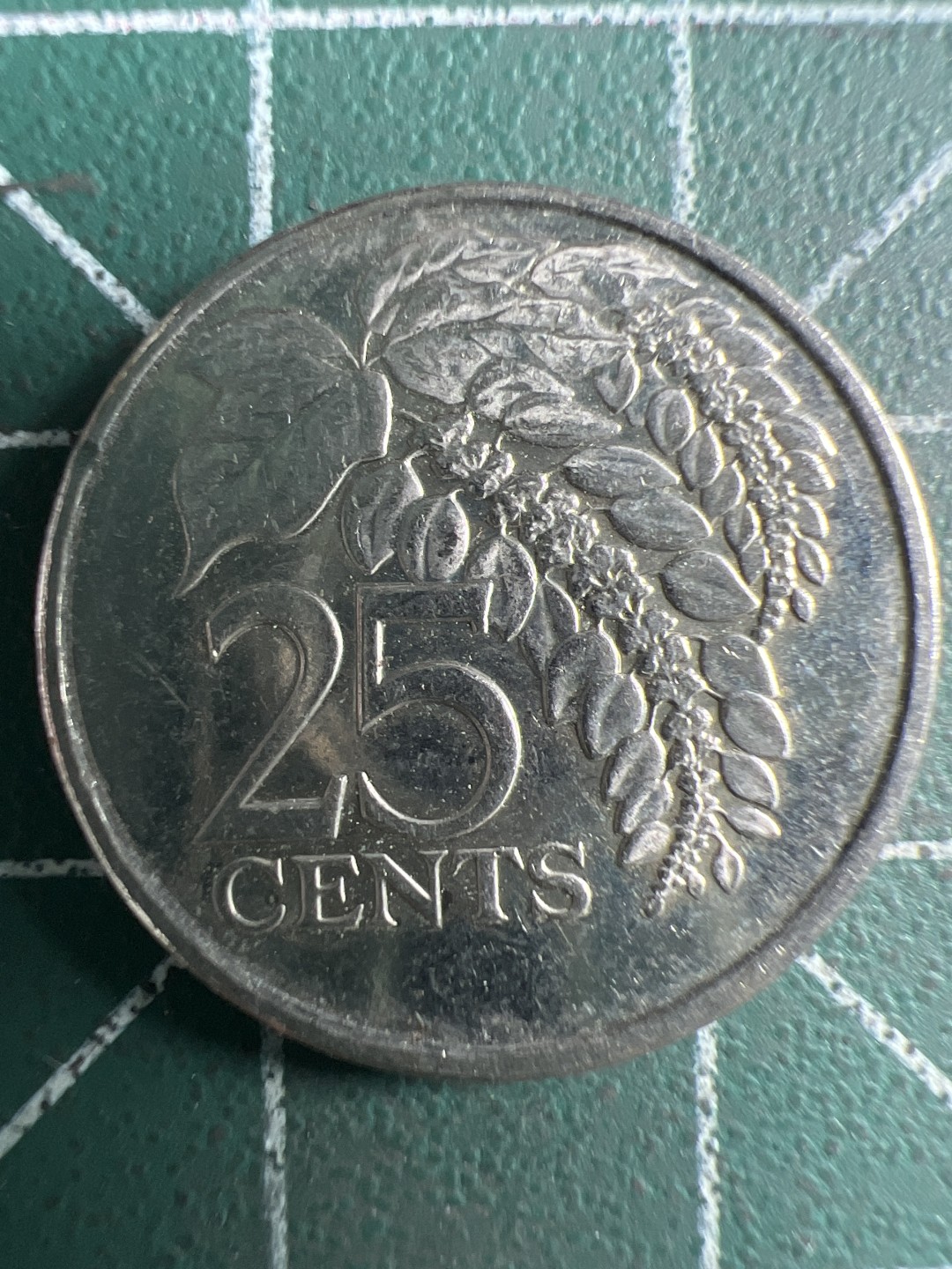 泡泡堂第306期  世界硬币 （无押金，捡漏，全场20包邮，偏远地区除外，接收代拍业务） 特立尼达和多巴哥25分