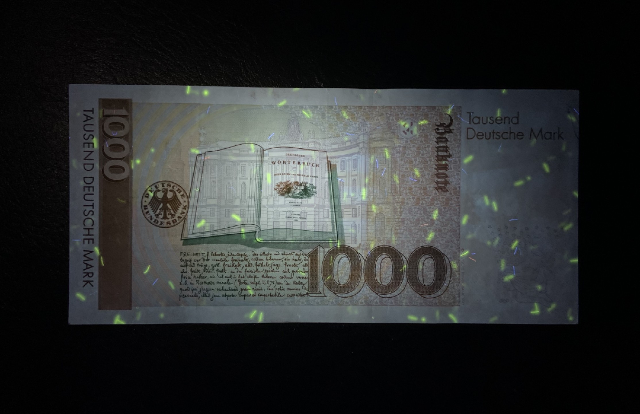 收藏联盟Quantum Auction 第257期拍卖  德国联邦1991年1000马克   非全新 品相如图 AA冠 童话大师格林兄弟 