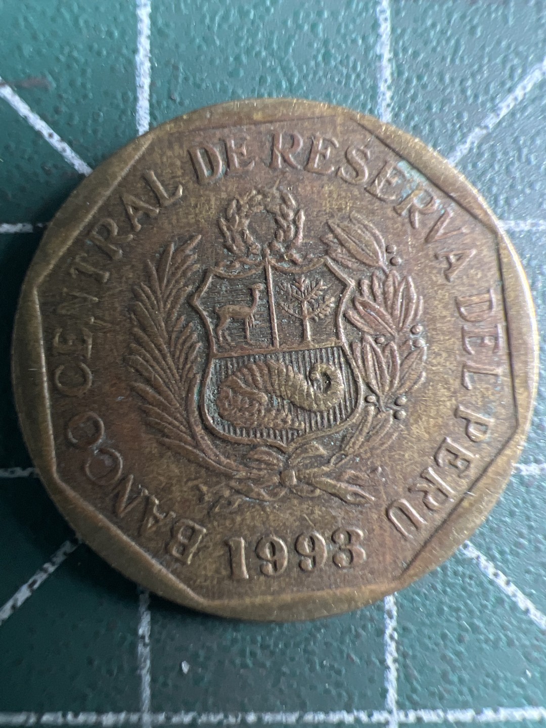 泡泡堂第306期  世界硬币 （无押金，捡漏，全场20包邮，偏远地区除外，接收代拍业务） 秘鲁十分