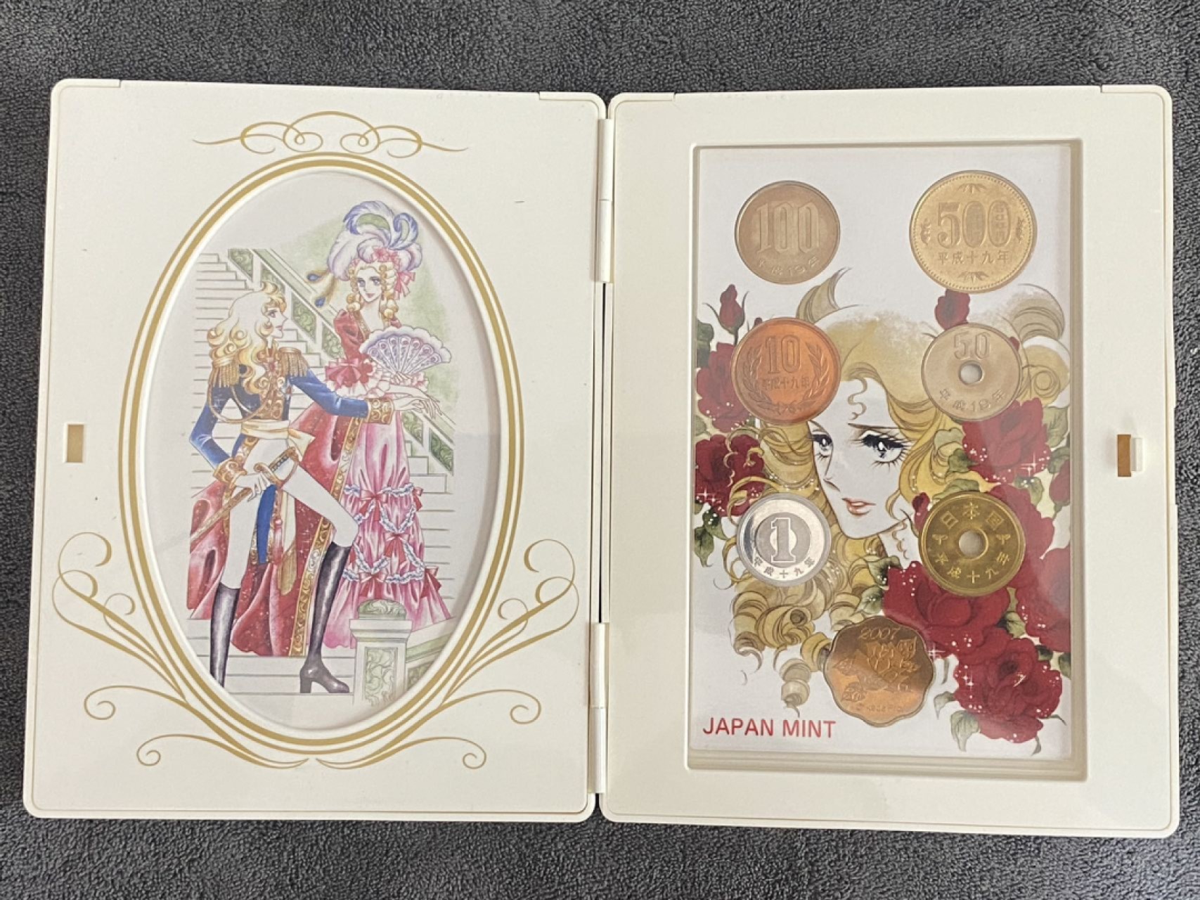 小葵钱铺 散币专场 第10期 日本2007年凡尔赛玫瑰35周年纪念套币