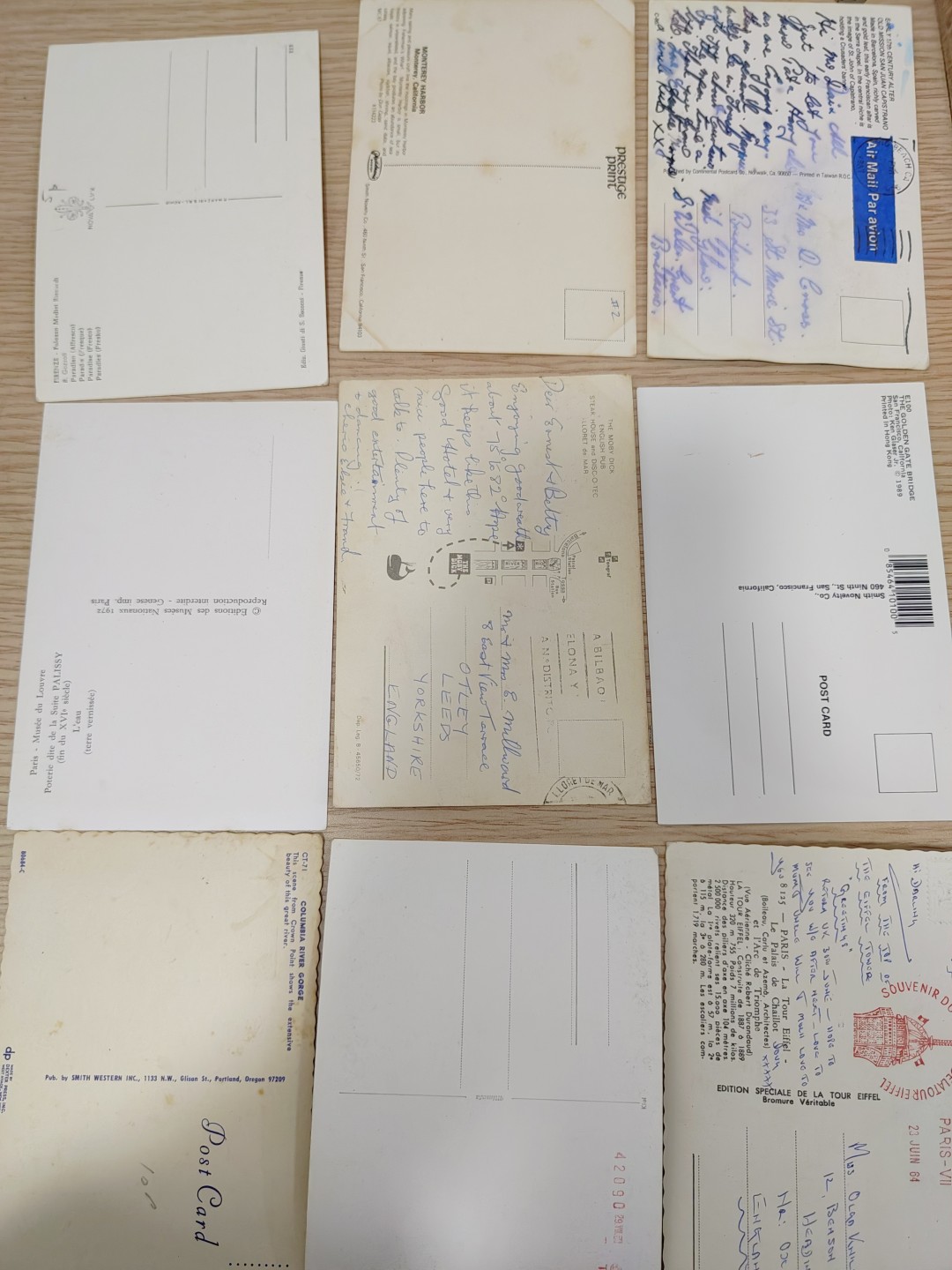 全场0元起拍 第54期 咸鱼国勋章拍卖专场 5月10日（周三）下午6：00开始 各国明信片9张