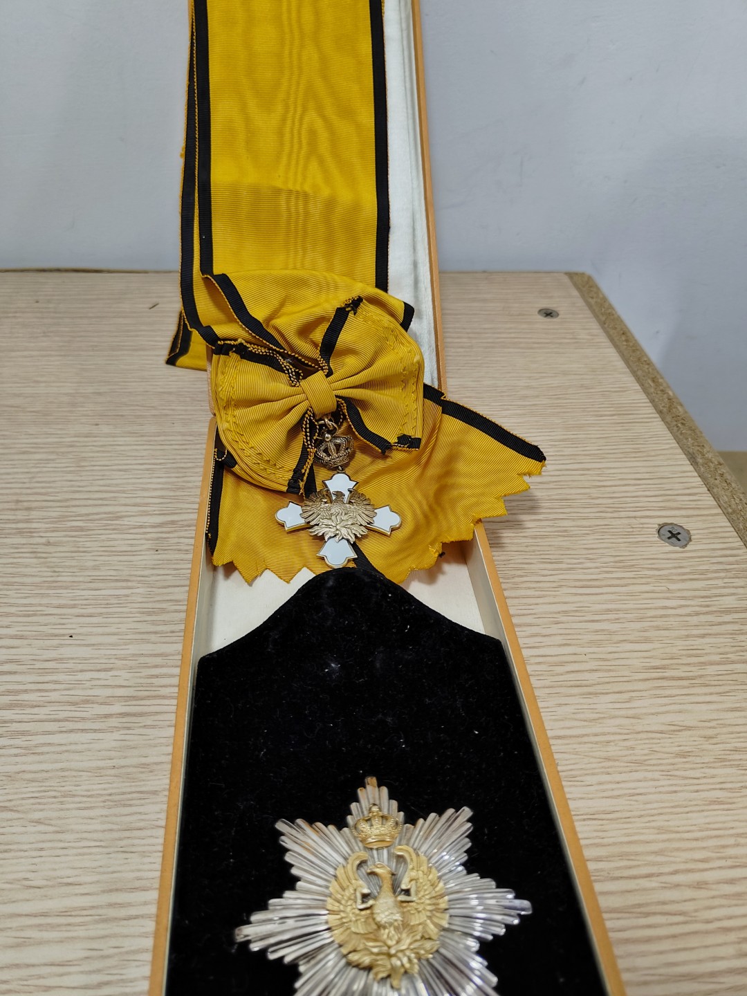 全场0元起拍 第54期 咸鱼国勋章拍卖专场 5月10日（周三）下午6：00开始 希腊王国大十字级凤凰勋章 银制珐琅 王国时期第一版