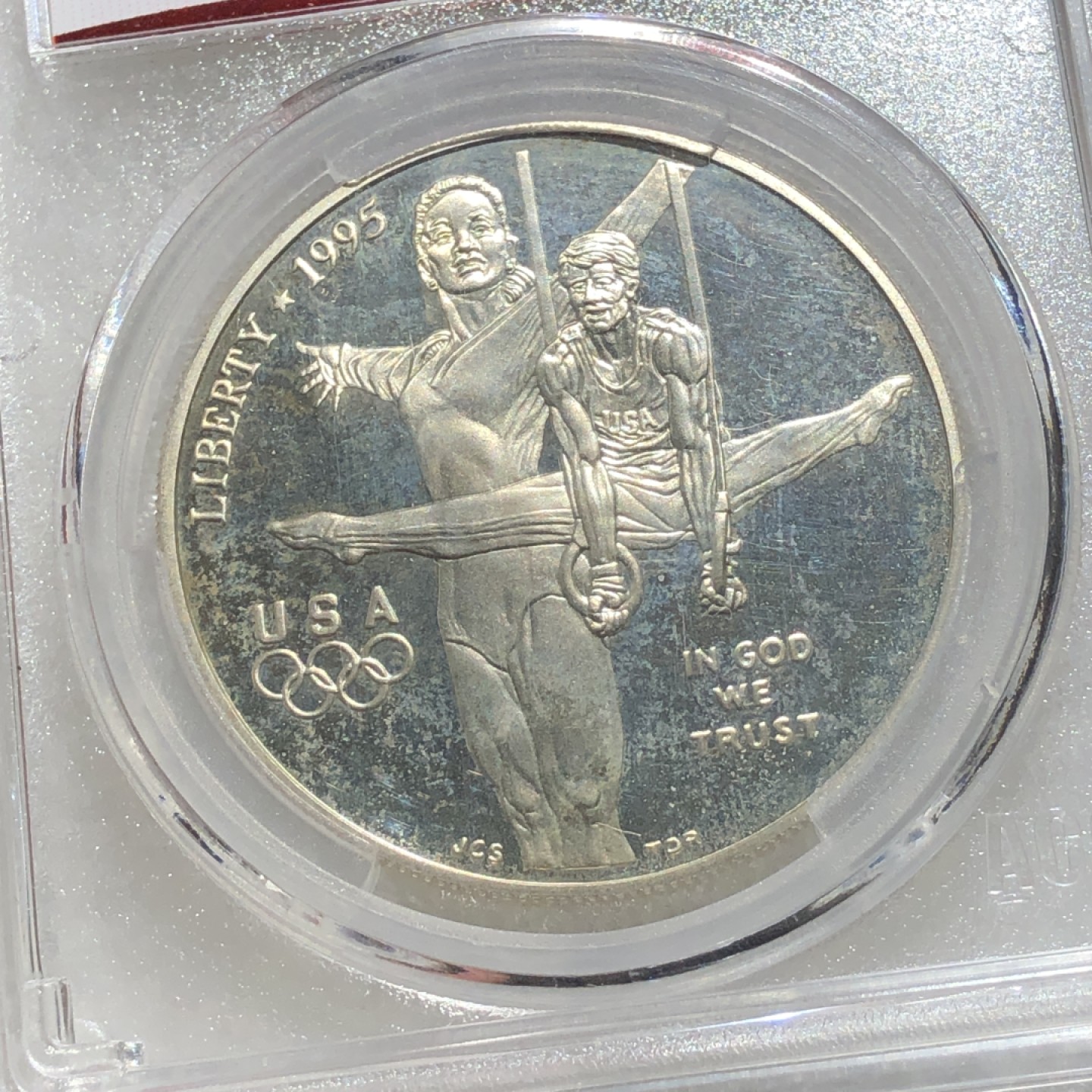 环球钱币第003场 90%银亚特兰大奥运美国银币