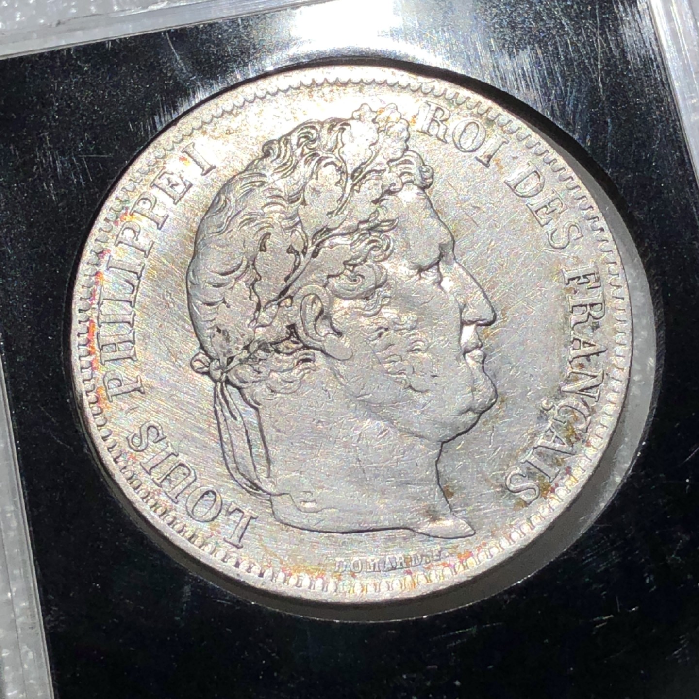 环球钱币第003场 90%银路易·菲利普一世5法郎银币