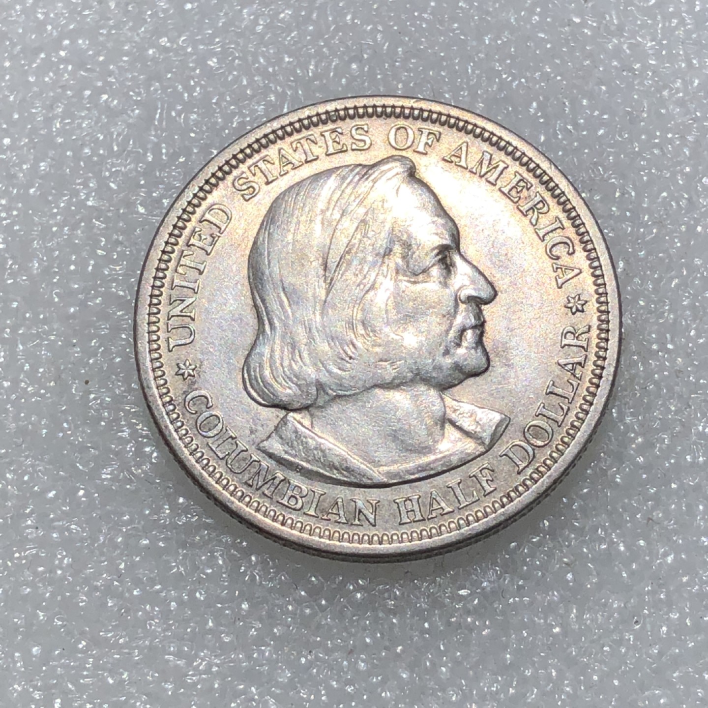 环球钱币第003场 1893年90%银哥伦布美国半圆银币