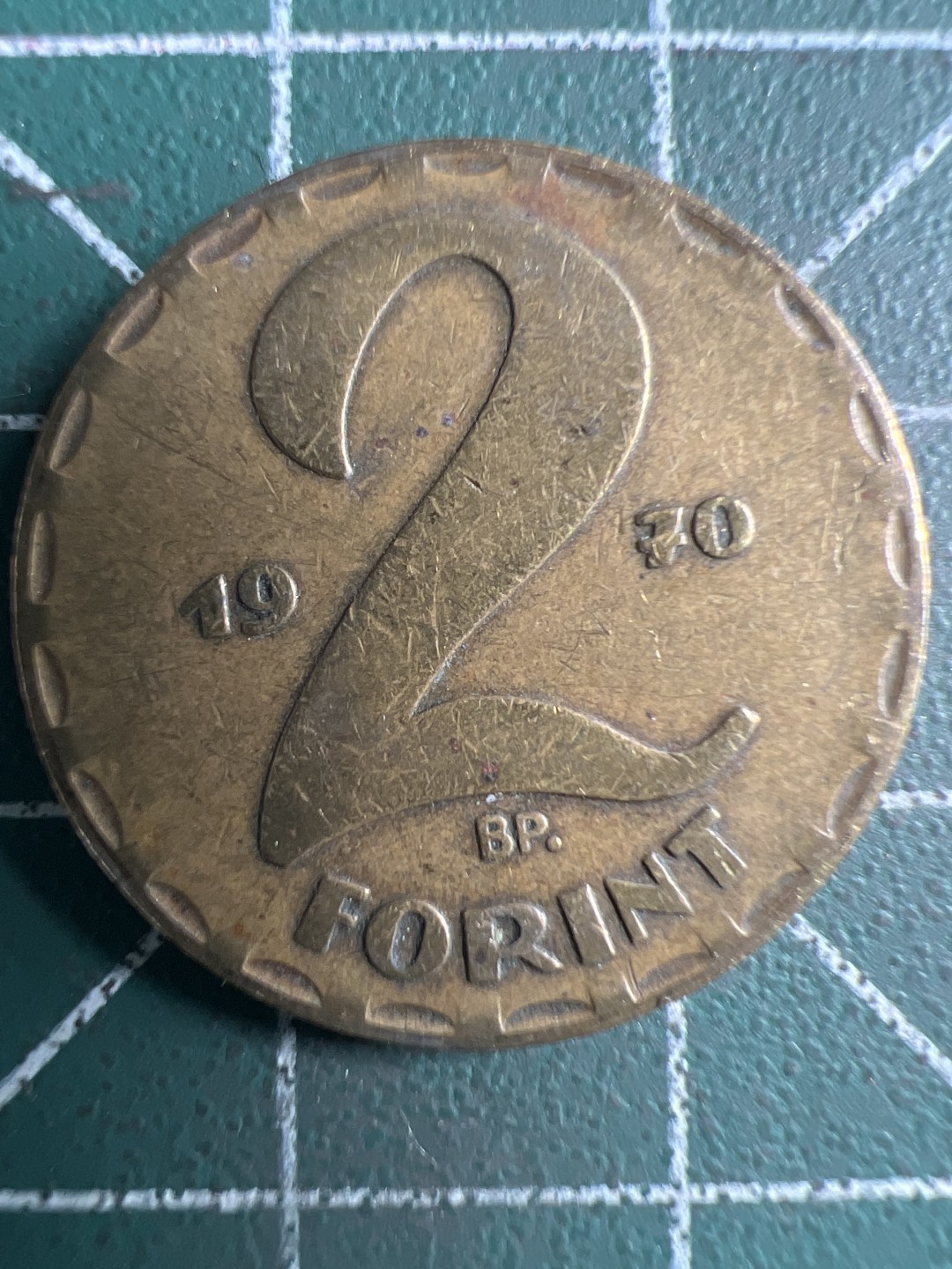 泡泡堂第306期  世界硬币 （无押金，捡漏，全场20包邮，偏远地区除外，接收代拍业务） 匈牙利2福林