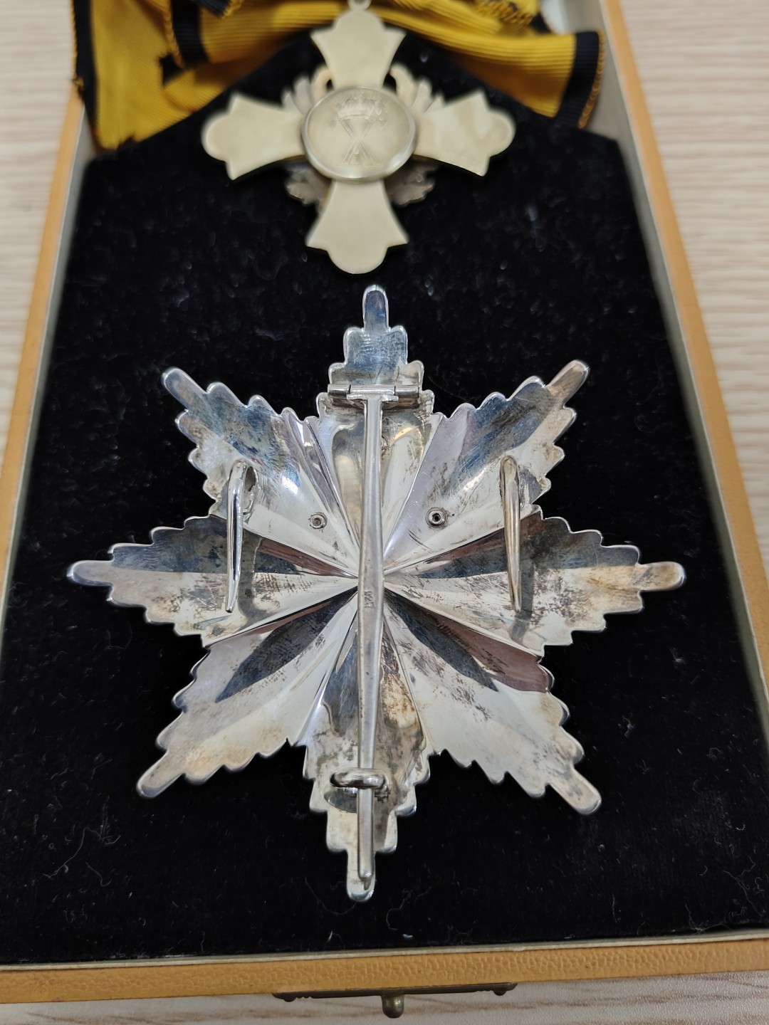 全场0元起拍 第54期 咸鱼国勋章拍卖专场 5月10日（周三）下午6：00开始 希腊王国大十字级凤凰勋章 银制珐琅 王国时期第一版