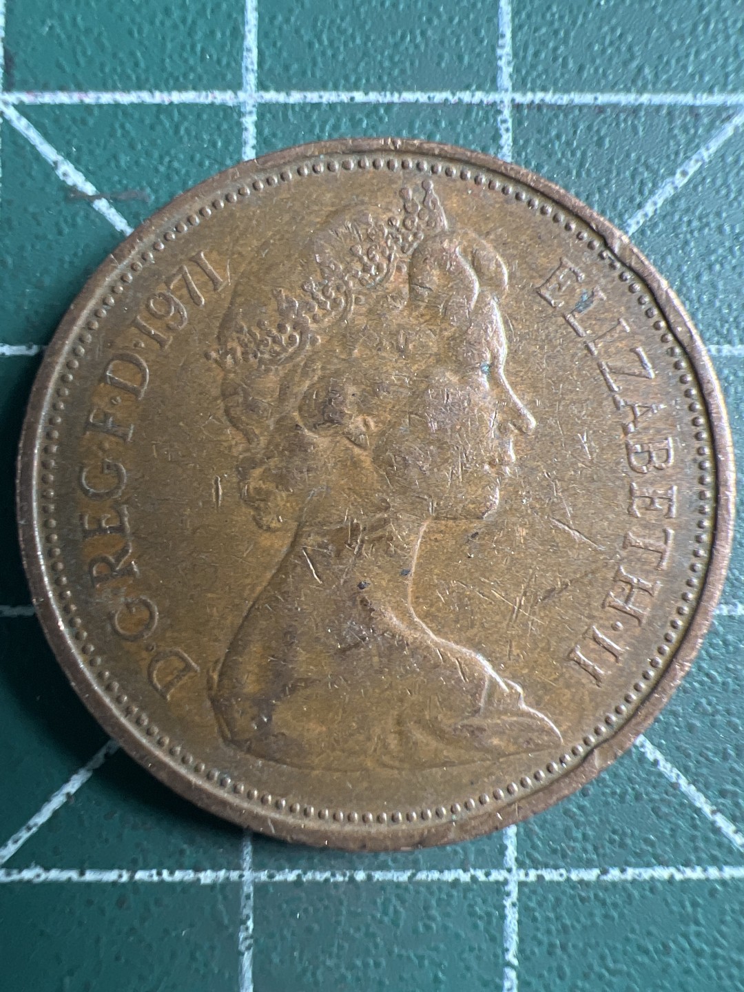 泡泡堂第306期  世界硬币 （无押金，捡漏，全场20包邮，偏远地区除外，接收代拍业务） 英国2便士