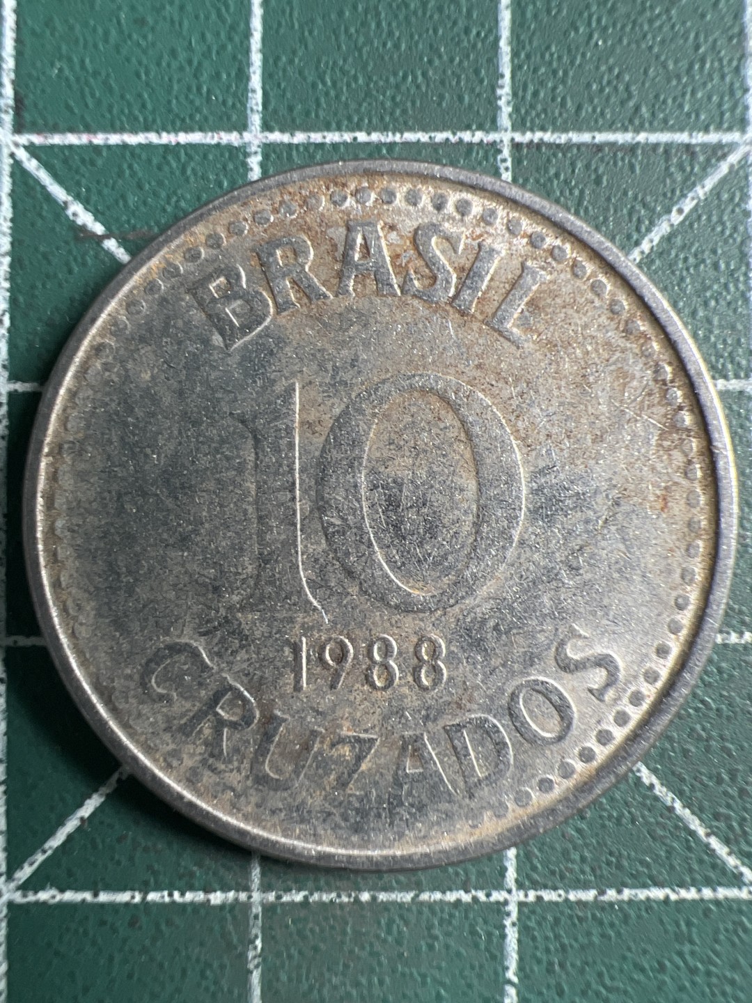 泡泡堂第306期  世界硬币 （无押金，捡漏，全场20包邮，偏远地区除外，接收代拍业务） 巴西10克鲁塞罗