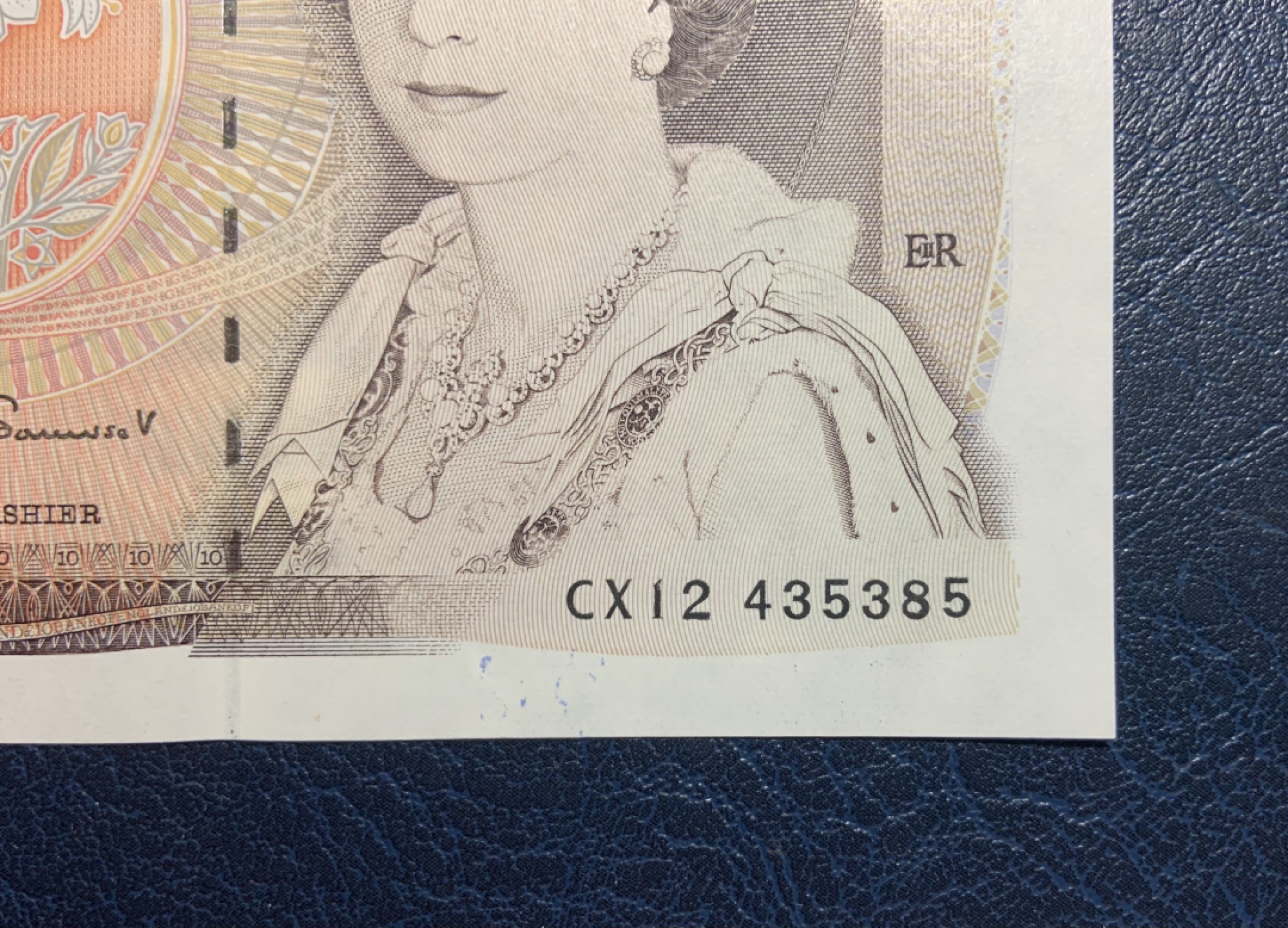 收藏联盟Quantum Auction 第257期拍卖  英国1981-88年10镑 品相UNC-  近代护理学奠基人 南丁格尔