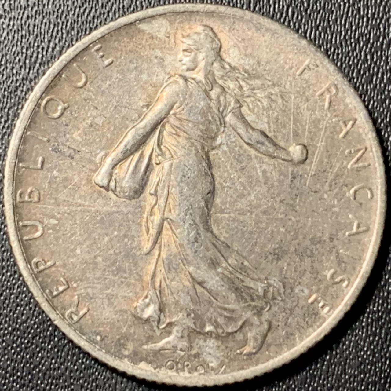 紫瑗钱币——第326期拍卖 法国 1916年 播种女神 2法郎 10克 0.835银