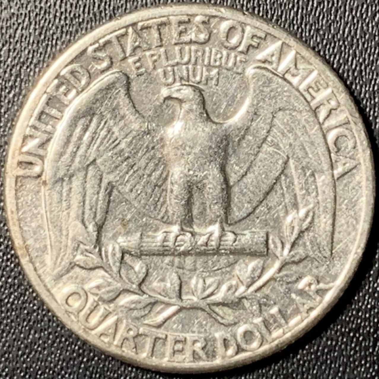 紫瑗钱币——第269期拍卖 美国 1963年 华盛顿 25美分 6.25克 0.9银