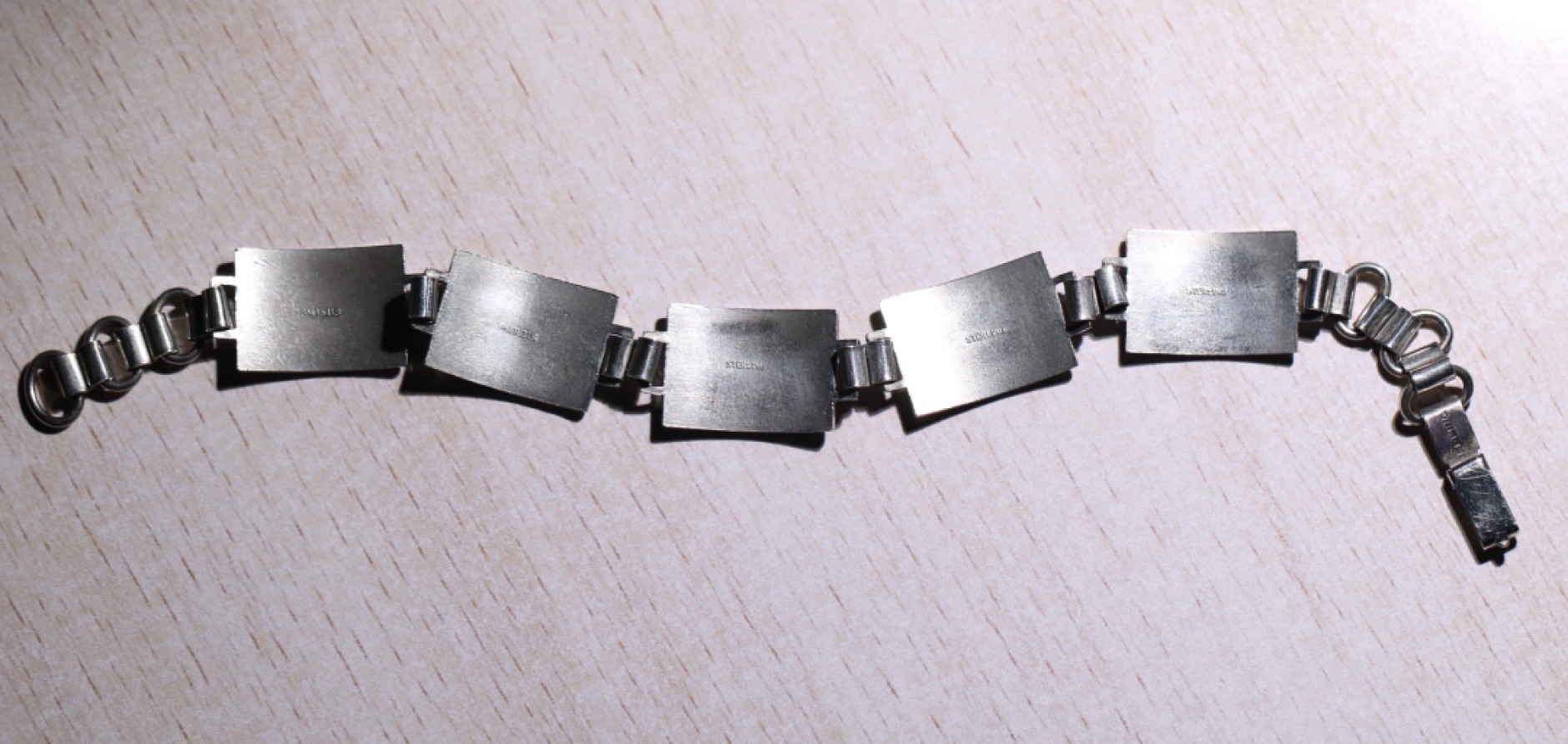 大猫徽章拍卖第223期 四国抗战同盟 银质手链 