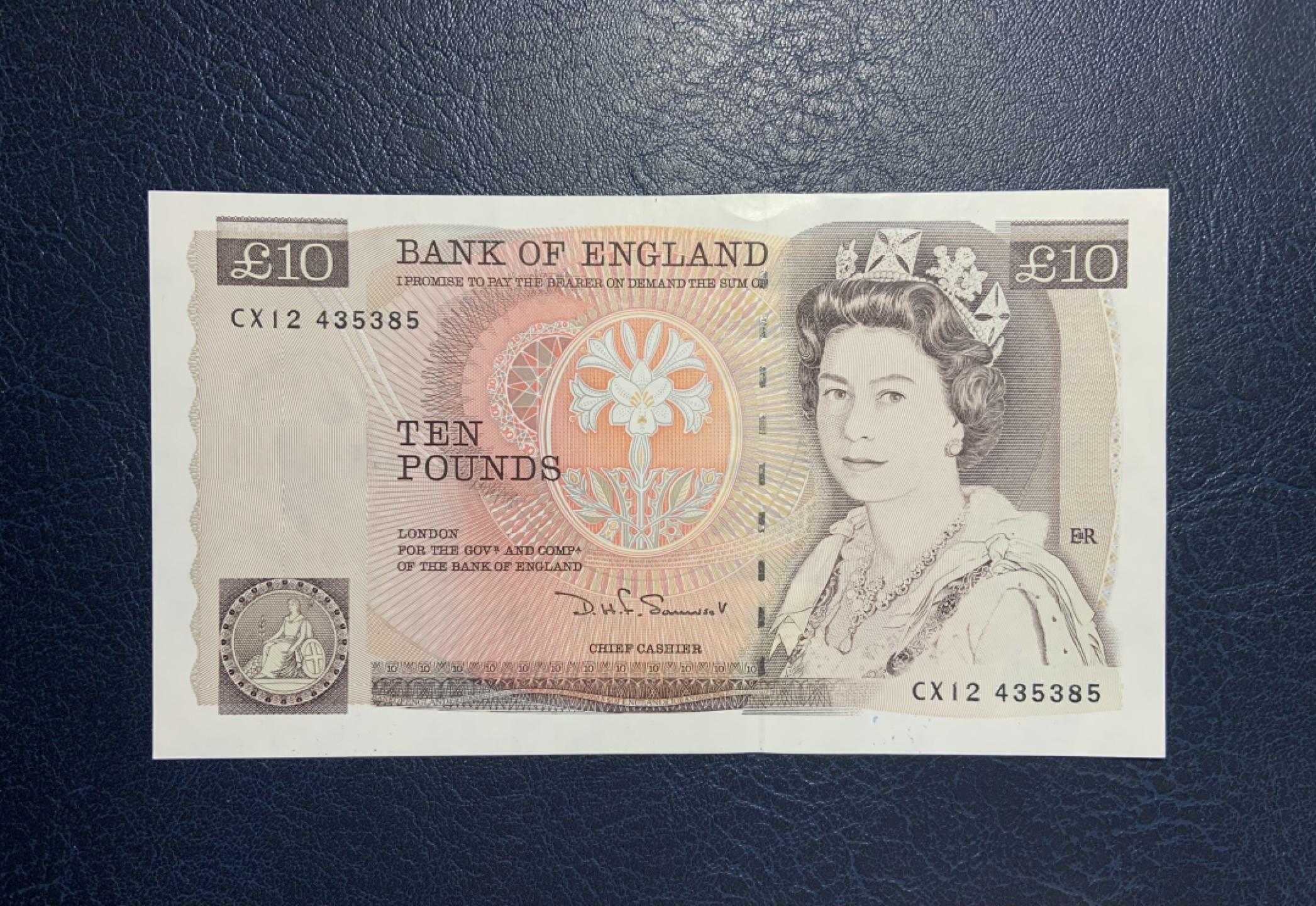 收藏联盟Quantum Auction 第257期拍卖  英国1981-88年10镑 品相UNC-  近代护理学奠基人 南丁格尔