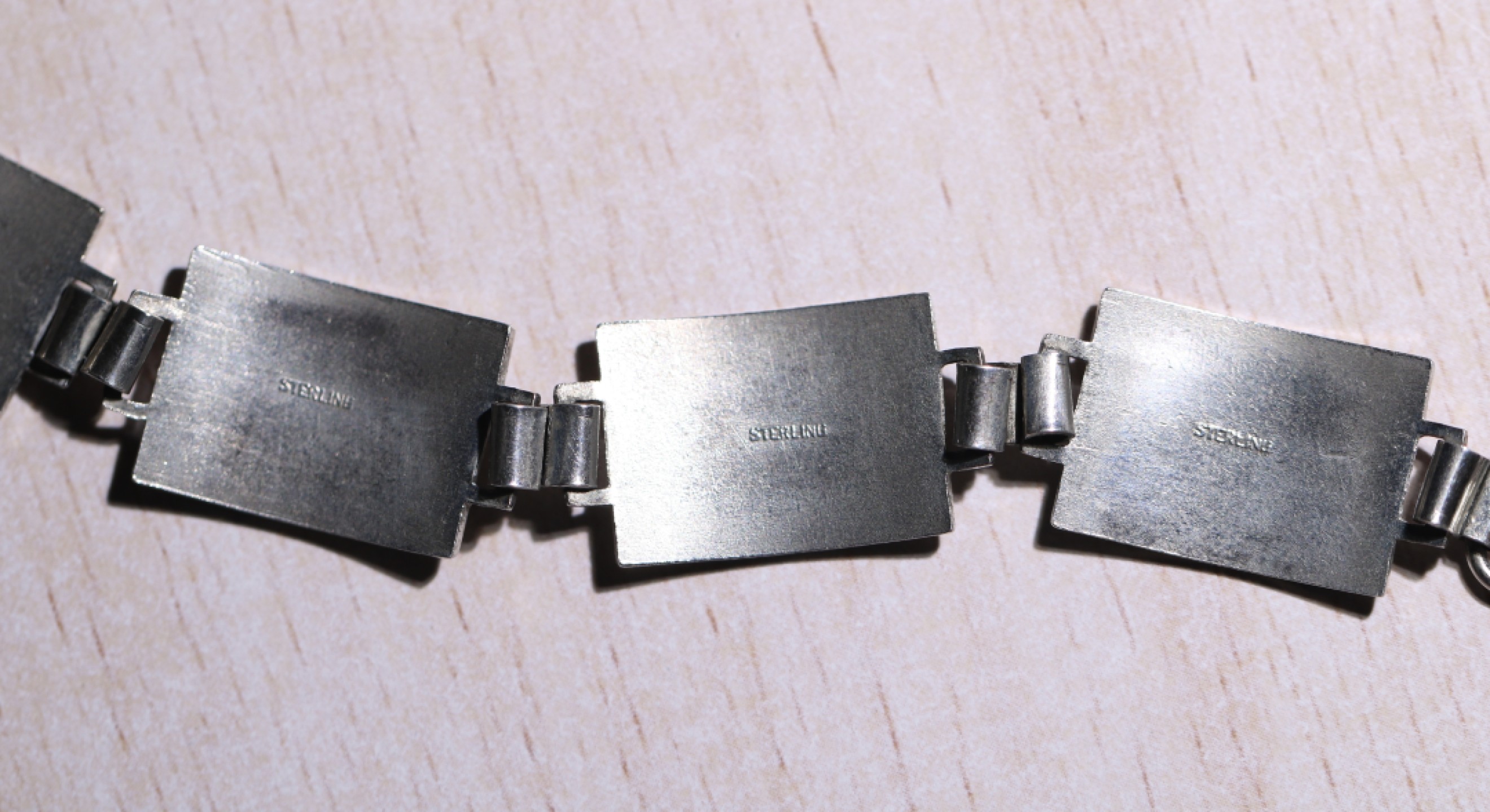 大猫徽章拍卖第223期 四国抗战同盟 银质手链 