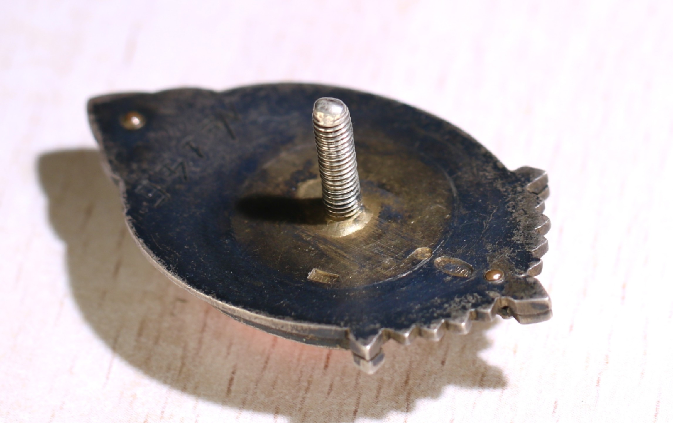 大猫徽章拍卖第223期  蒙古🇲🇳内务部荣誉证章 银质全品