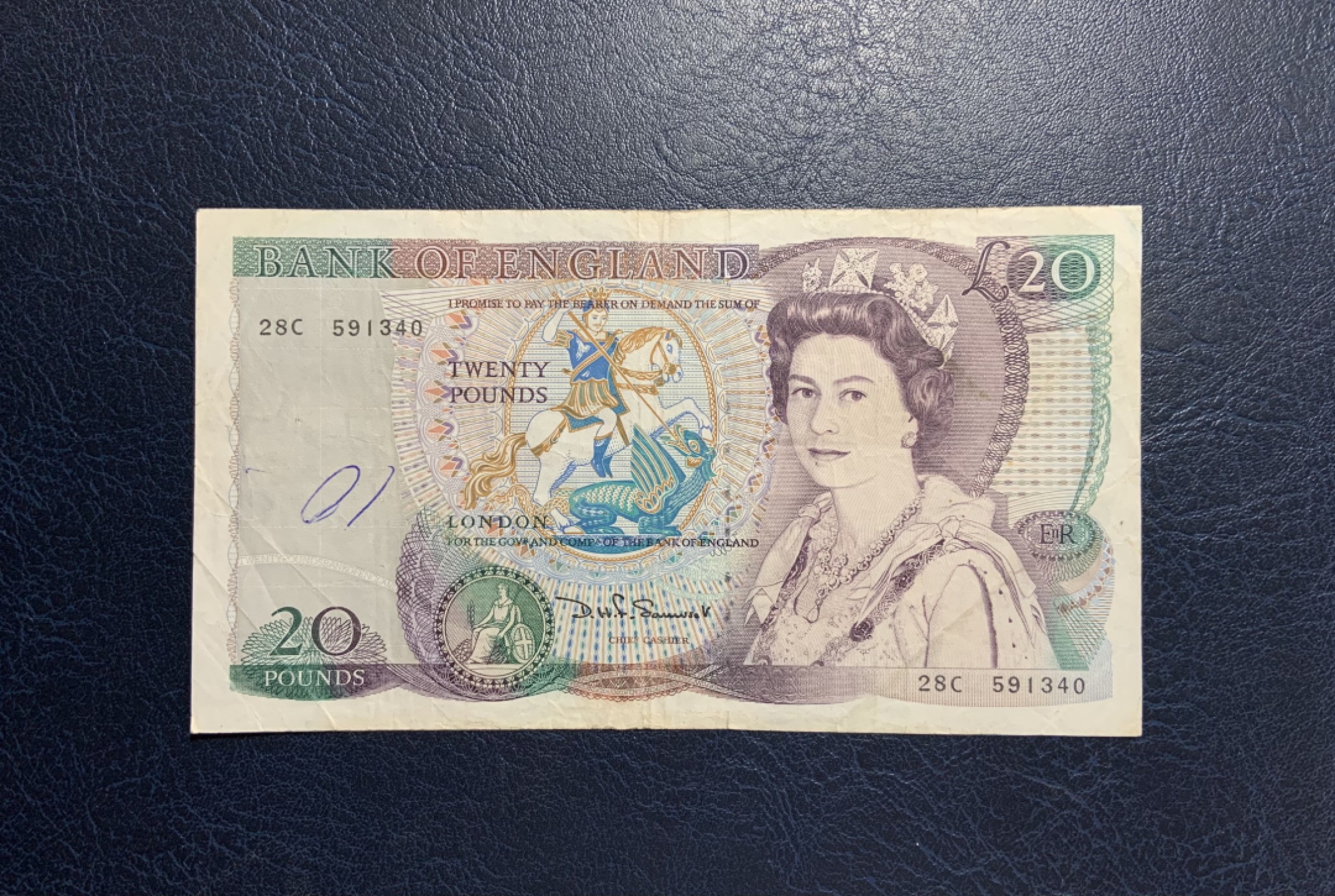收藏联盟Quantum Auction 第257期拍卖  英国1981-88年20镑 非全新 品相如图 罗密欧与朱丽叶