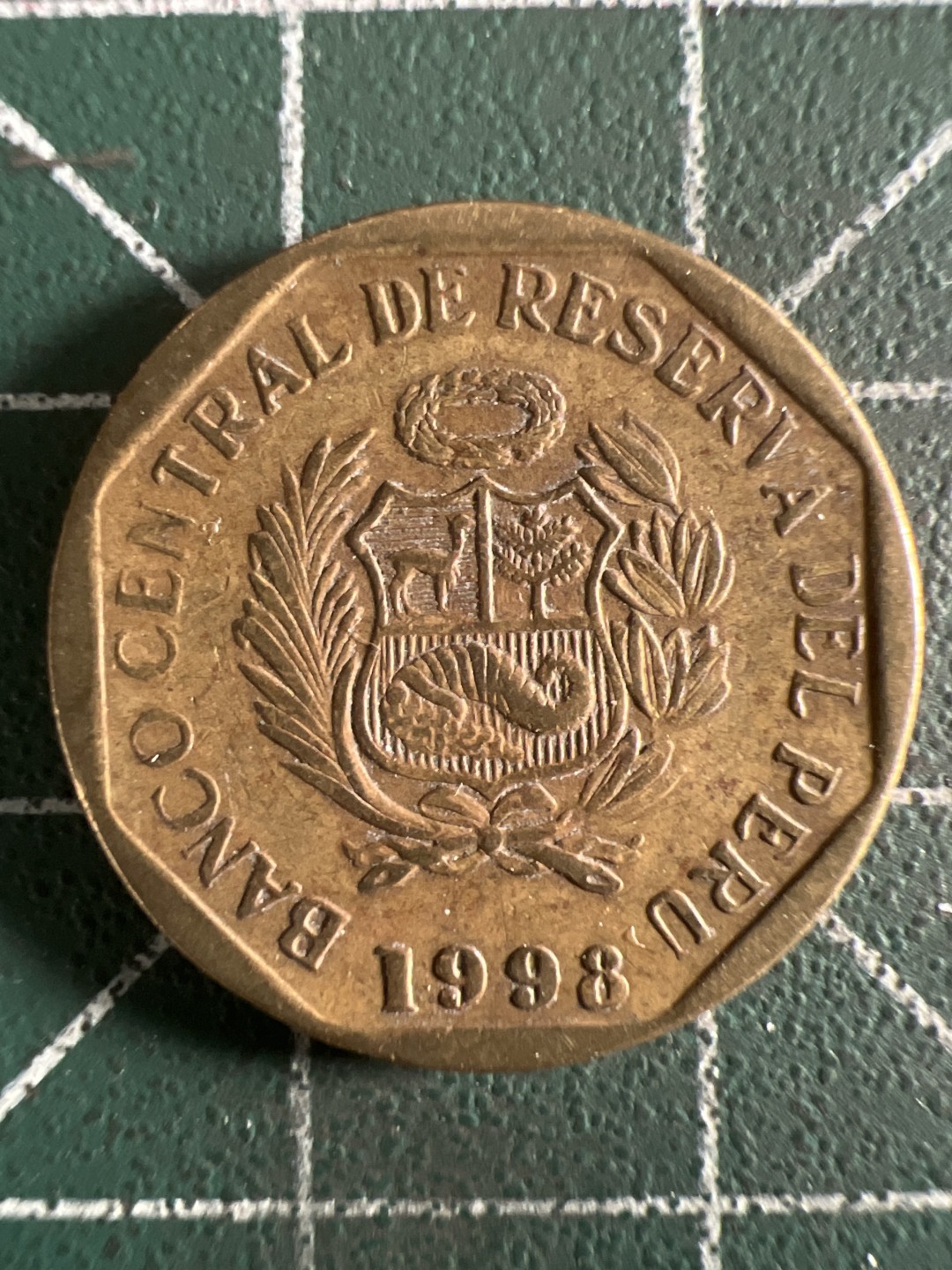 泡泡堂第308期  世界硬币 （无押金，捡漏，全场20包邮，偏远地区除外，接收代拍业务） 秘鲁十分