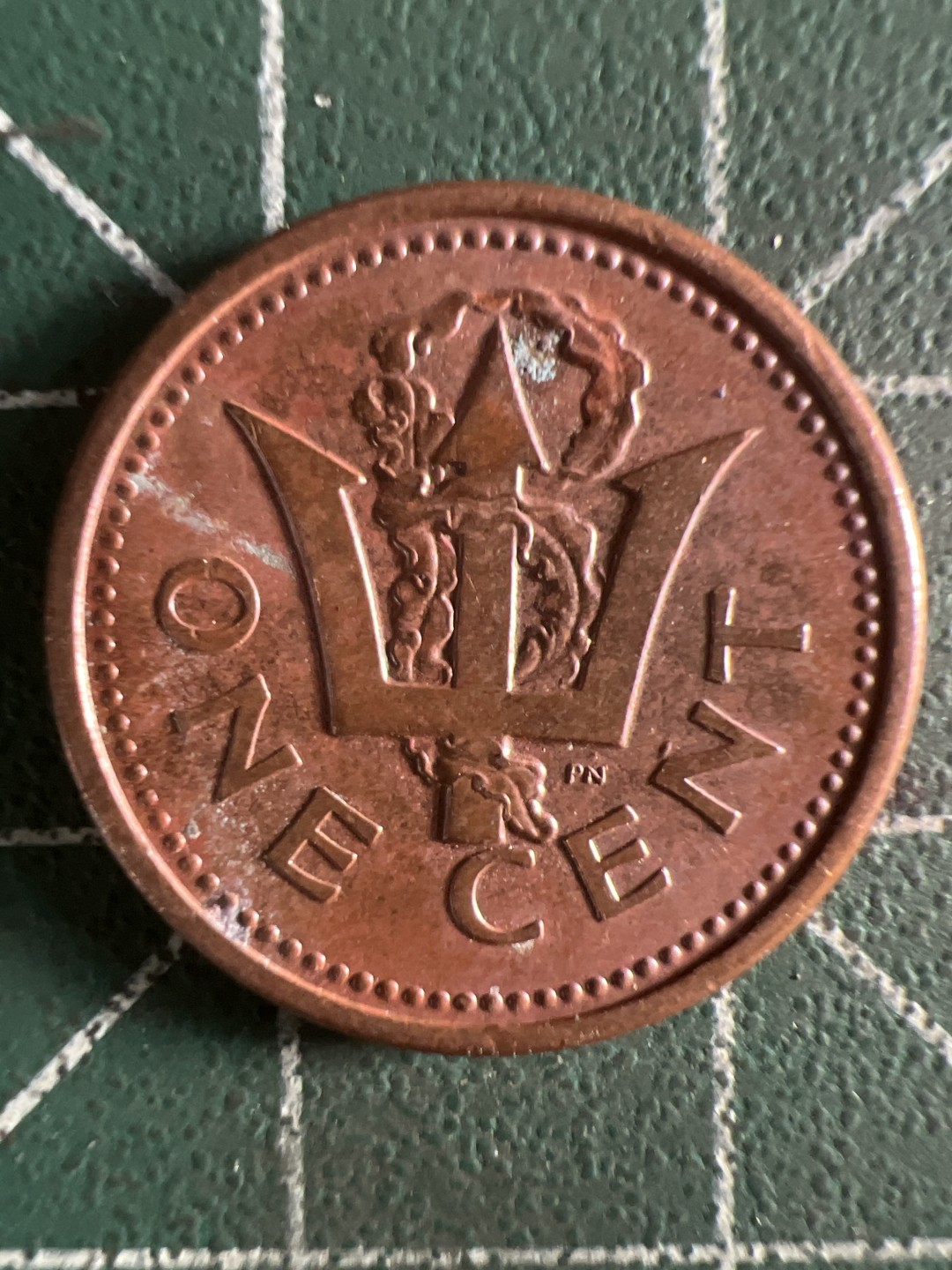 泡泡堂第308期  世界硬币 （无押金，捡漏，全场20包邮，偏远地区除外，接收代拍业务） 巴巴多斯一分