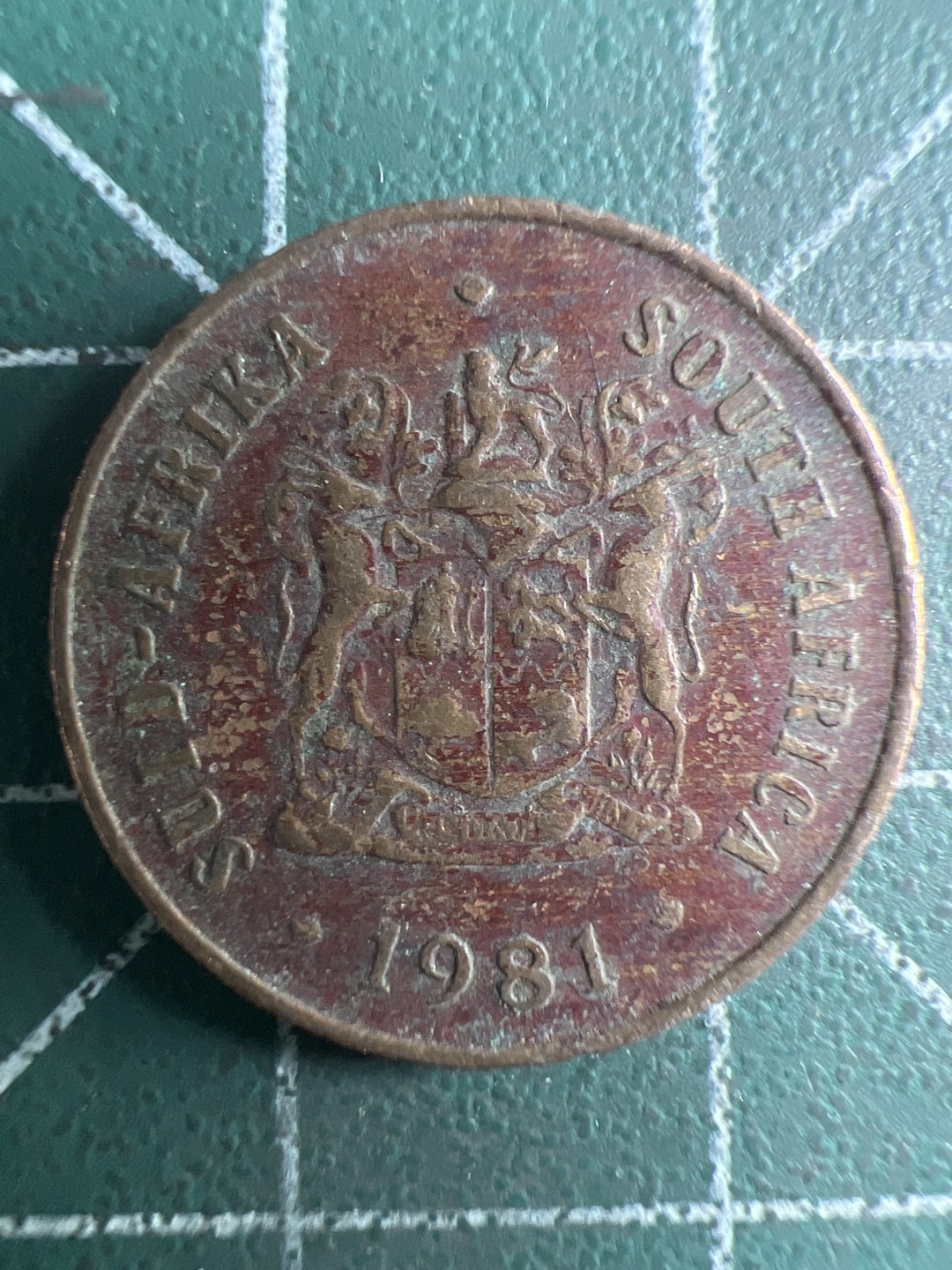 泡泡堂第309期  世界硬币邮票 （无押金，捡漏，全场20包邮，偏远地区除外，接收代拍业务） 南非1C