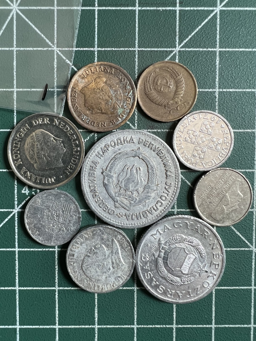 泡泡堂第307期  世界硬币 （无押金，捡漏，全场20包邮，偏远地区除外，接收代拍业务） 硬币一袋1