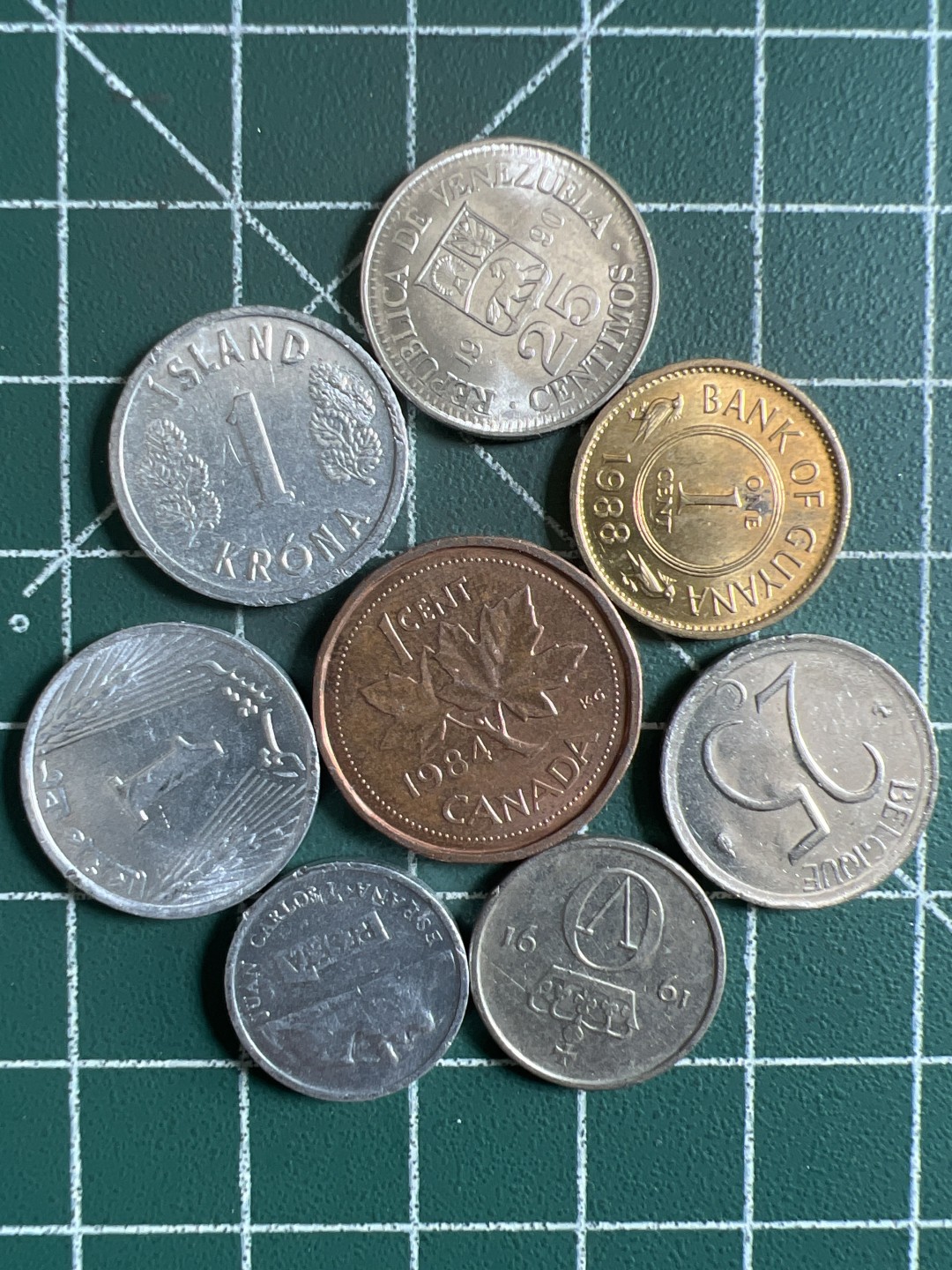 泡泡堂第309期  世界硬币邮票 （无押金，捡漏，全场20包邮，偏远地区除外，接收代拍业务） 硬币八枚一组