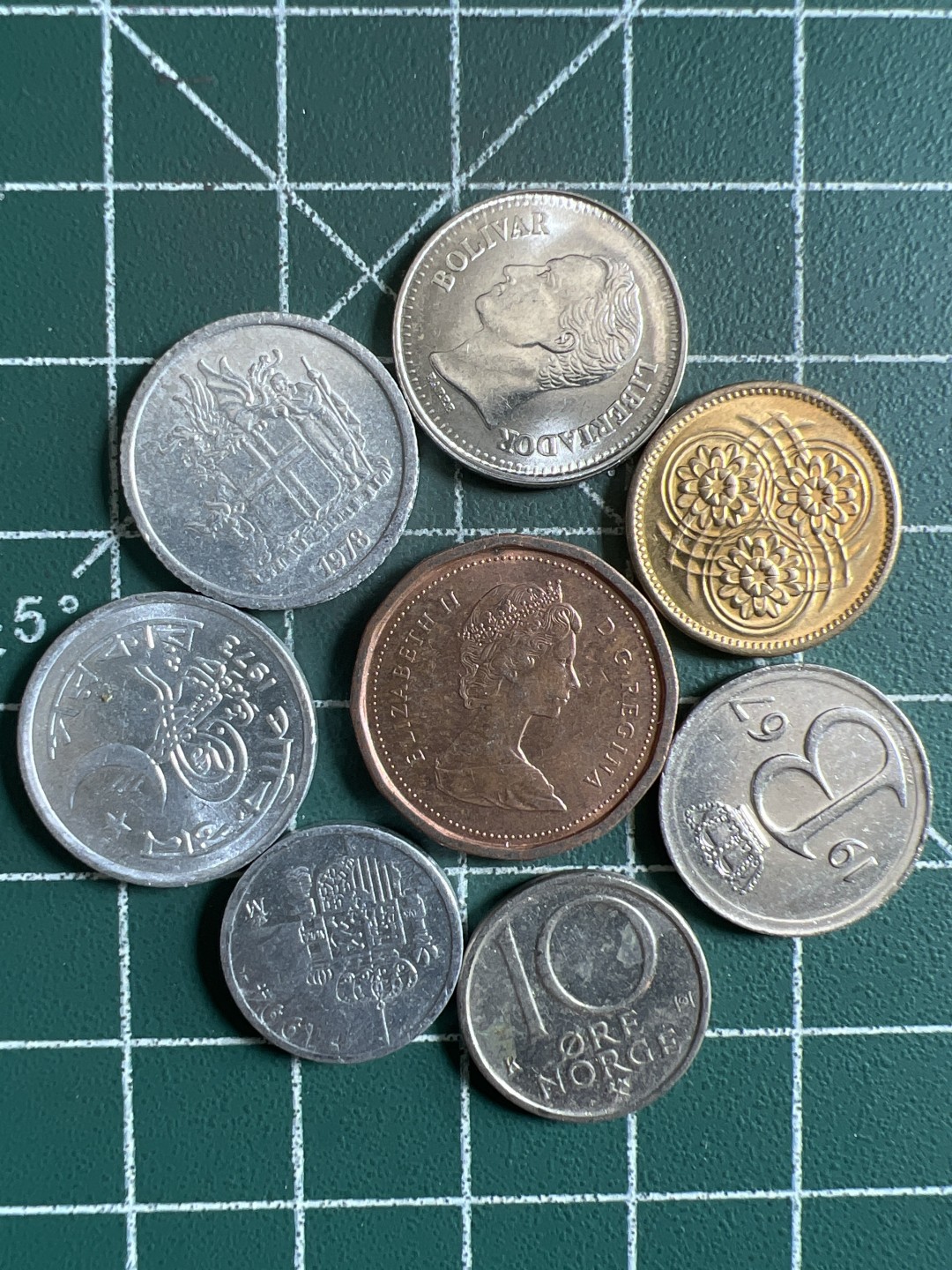 泡泡堂第309期  世界硬币邮票 （无押金，捡漏，全场20包邮，偏远地区除外，接收代拍业务） 硬币八枚一组