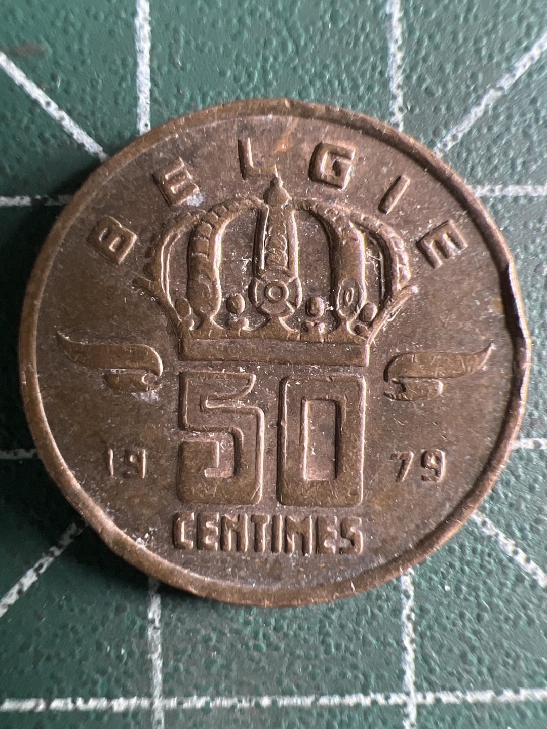 泡泡堂第325期  世界硬币 （无押金，捡漏，全场20包邮，偏远地区除外，接收代拍业务） 比利时50分