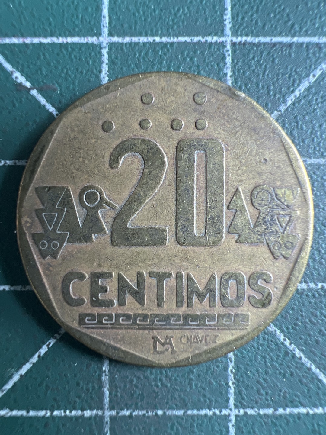 泡泡堂第326期  世界硬币 （无押金，捡漏，全场20包邮，偏远地区除外，接收代拍业务） 秘鲁20分