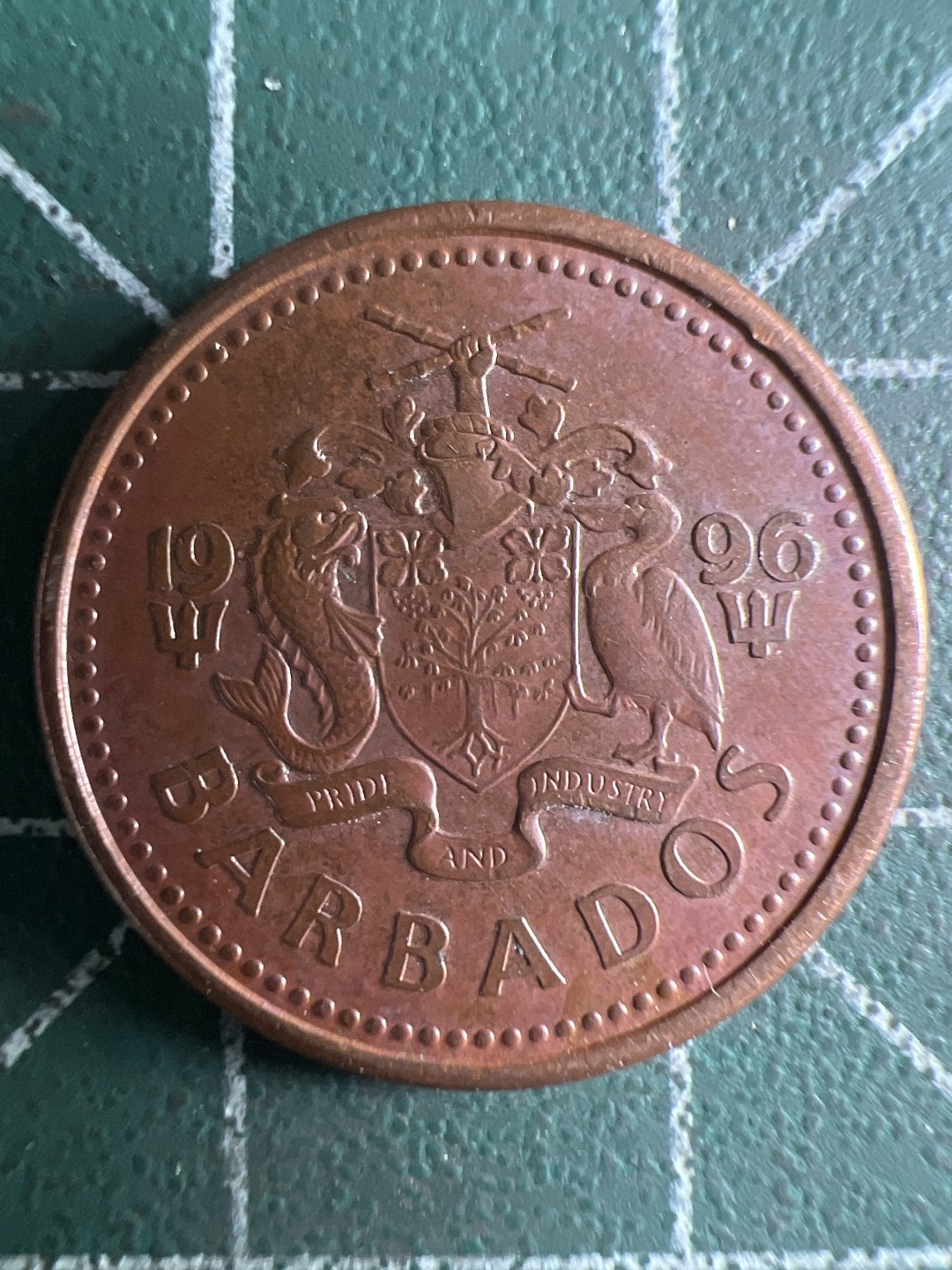 泡泡堂第308期  世界硬币 （无押金，捡漏，全场20包邮，偏远地区除外，接收代拍业务） 巴巴多斯一分