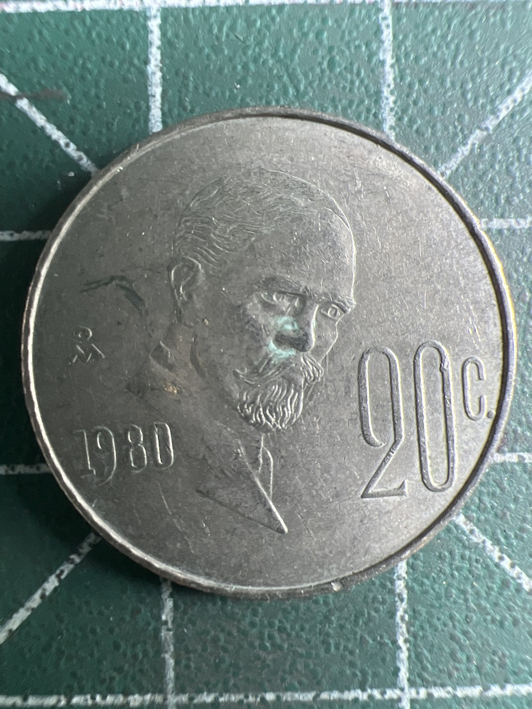 泡泡堂第309期  世界硬币邮票 （无押金，捡漏，全场20包邮，偏远地区除外，接收代拍业务） 墨西哥20C