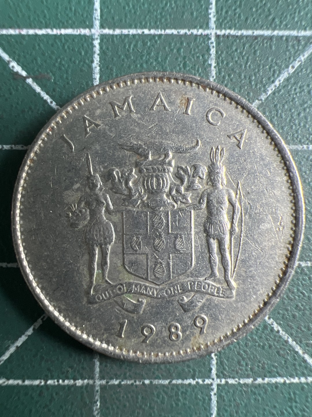 泡泡堂第309期  世界硬币邮票 （无押金，捡漏，全场20包邮，偏远地区除外，接收代拍业务） 牙买加十分