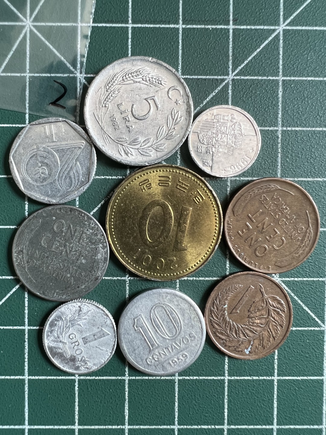 泡泡堂第307期  世界硬币 （无押金，捡漏，全场20包邮，偏远地区除外，接收代拍业务） 硬币一袋2