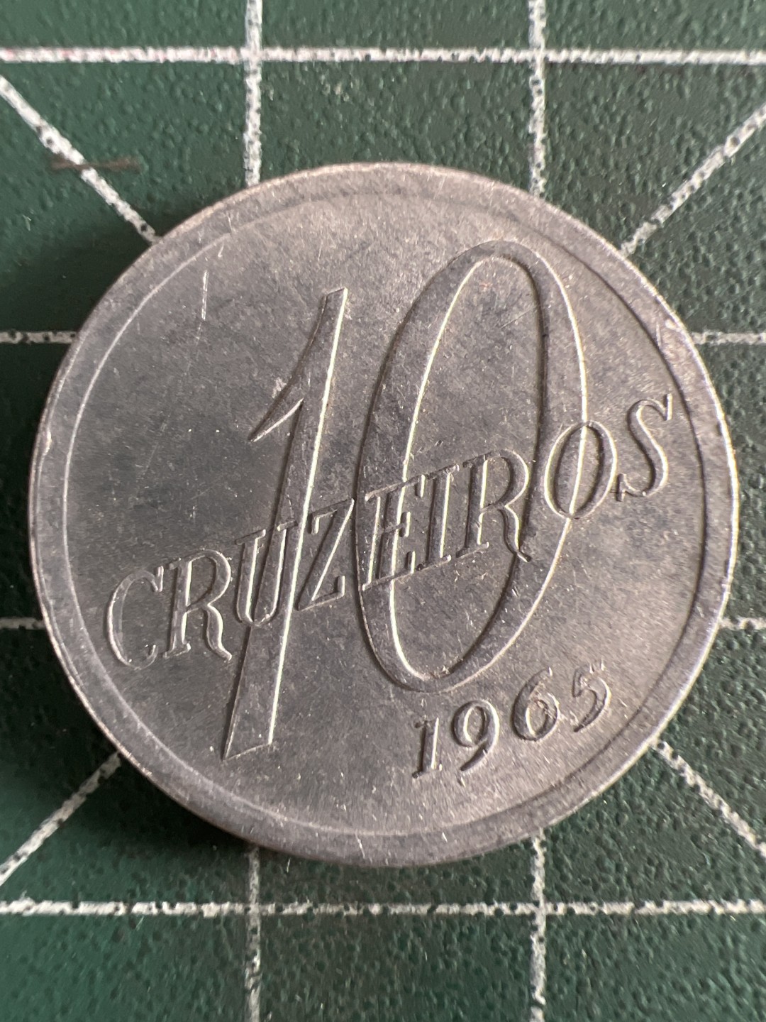 泡泡堂第308期  世界硬币 （无押金，捡漏，全场20包邮，偏远地区除外，接收代拍业务） 巴西10克鲁塞罗