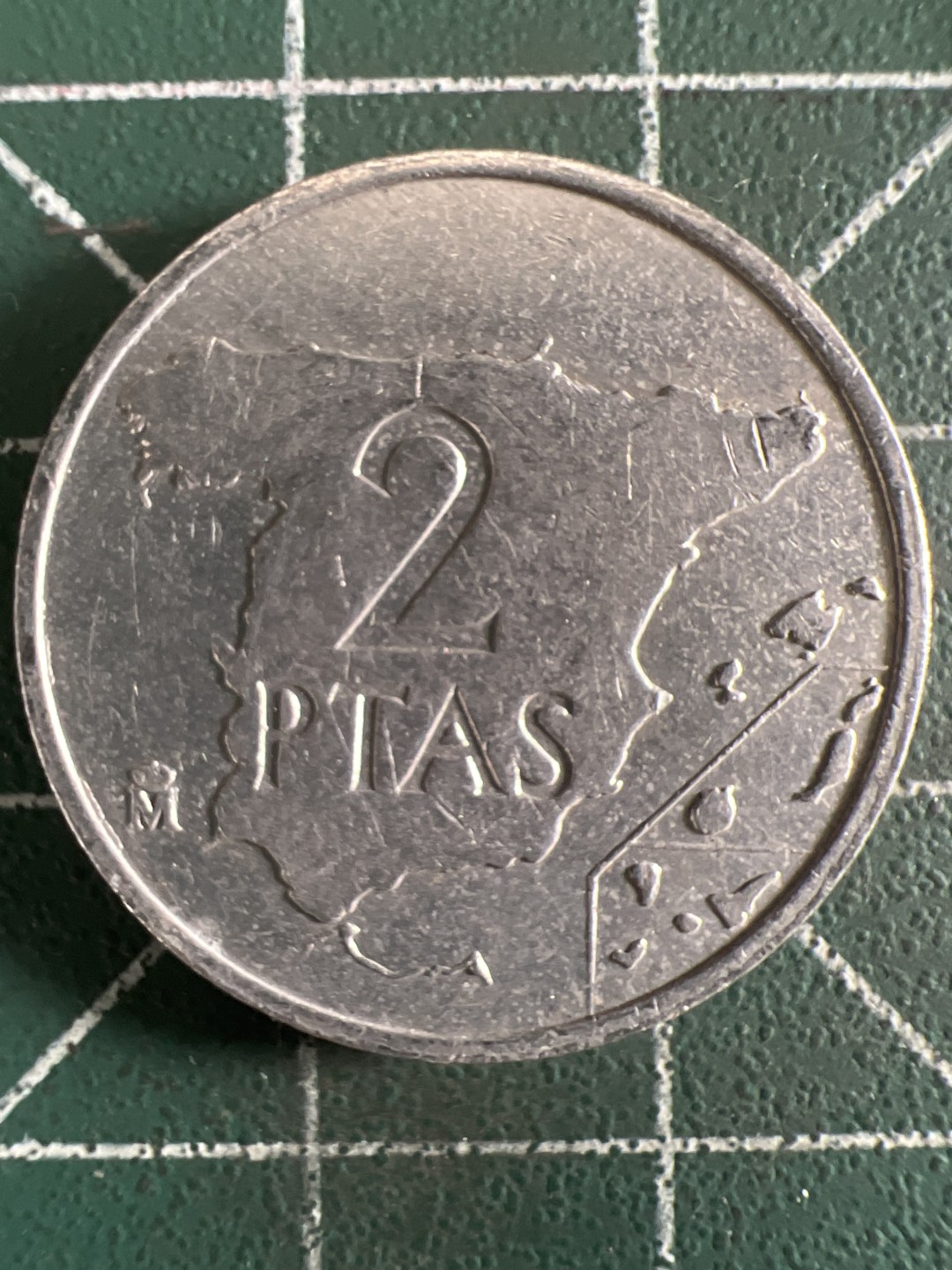 泡泡堂第337期  世界硬币、邮票 （无押金，捡漏，全场20包邮，偏远地区除外，接收代拍业务） 西班牙2比塞塔