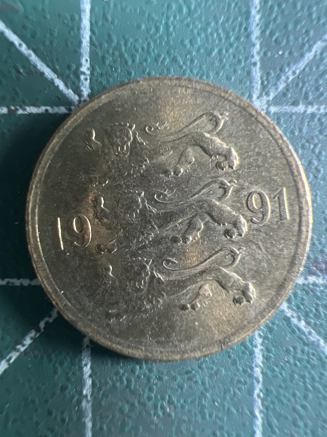 泡泡堂第308期  世界硬币 （无押金，捡漏，全场20包邮，偏远地区除外，接收代拍业务） 爱沙尼亚五分