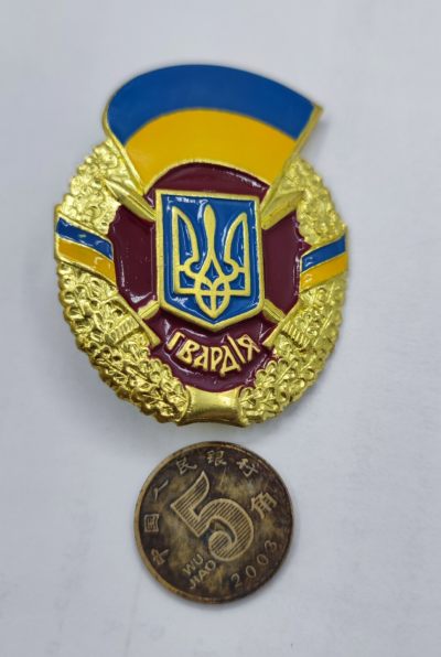 红色经典收藏第10期拍卖会 - 罕见的乌克兰🇺🇦禁卫军证章  