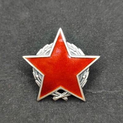 全场0元起拍 第55期 咸鱼国勋章拍卖专场 5月14日（周日）下午6：00开始 - 南斯拉夫二级游击队之星勋章 银制珐琅-
